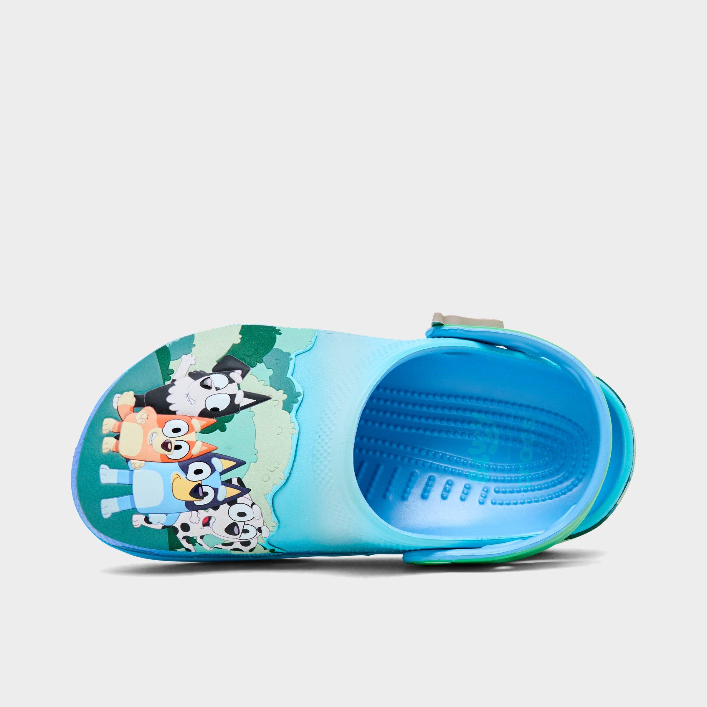 Crocs Little Kids x Bluey Classic Clog Shoes Size: 1.0