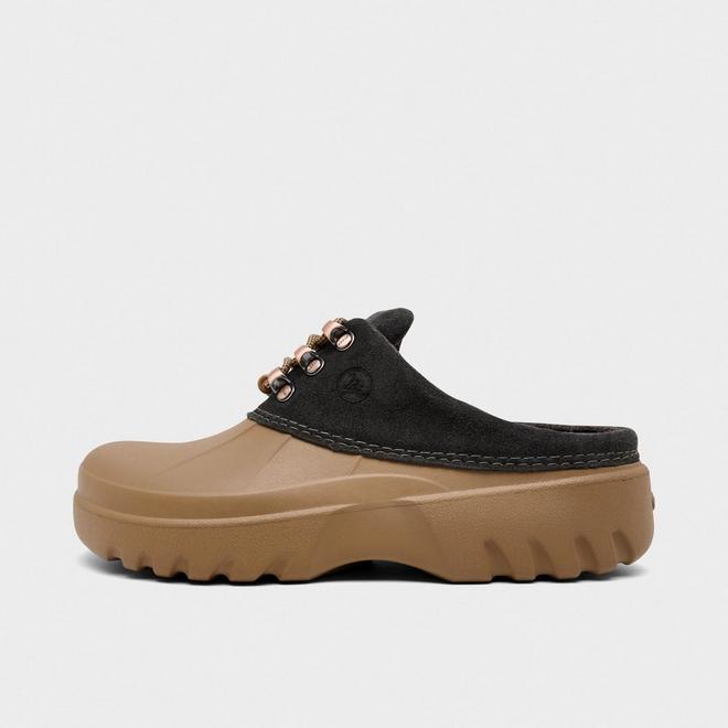 Women's Crocs Axle Suede Mule Casual Shoes