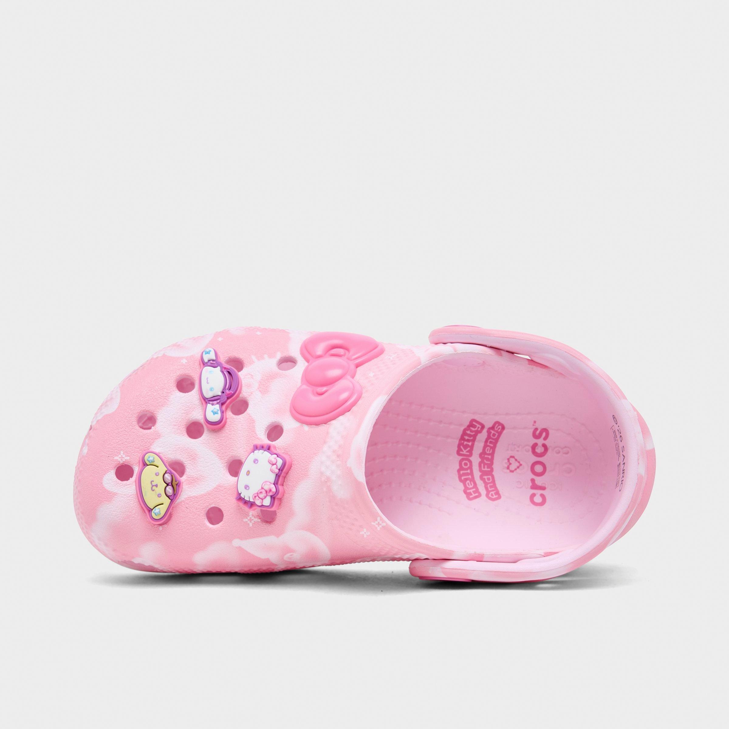 Crocs Girls' Toddler x Hello Kitty Classic Clog Shoes