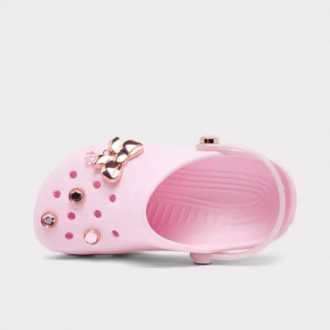 Girls' Little Kids' Crocs Bling Bow Classic Clog Shoes