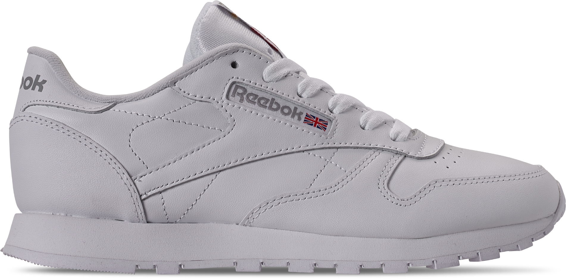 UPC 054871758386 product image for Reebok Women's Classic Leather Casual Shoes in White Size 9.0 | upcitemdb.com