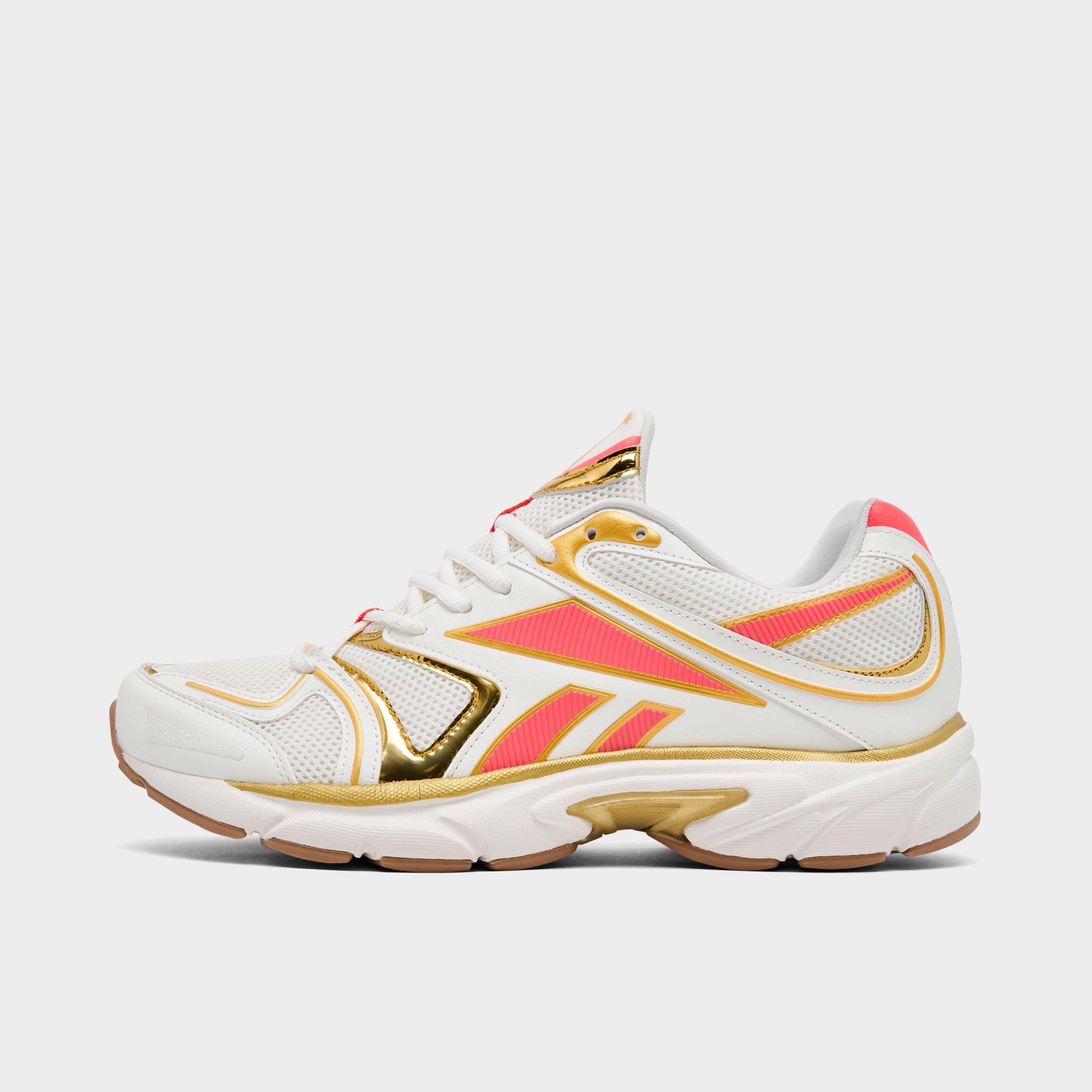 Reebok Women's Premier Road Plus VI Running Shoes in White/Pink/Salt Size 7