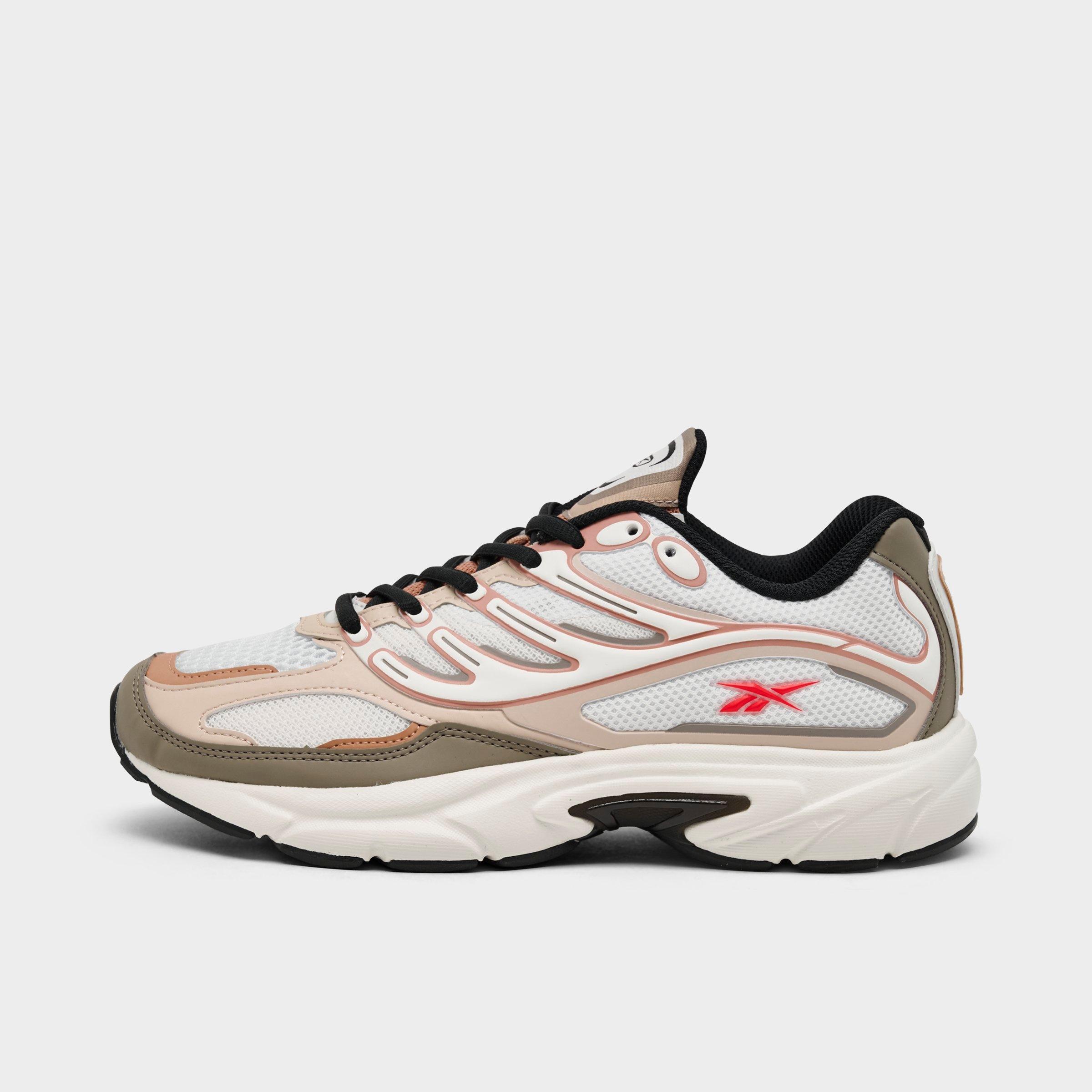 Reebok Women's Premier Road Control Casual Shoes in Barely Grey/Muted Clay/Pink Clay Size: 5.5