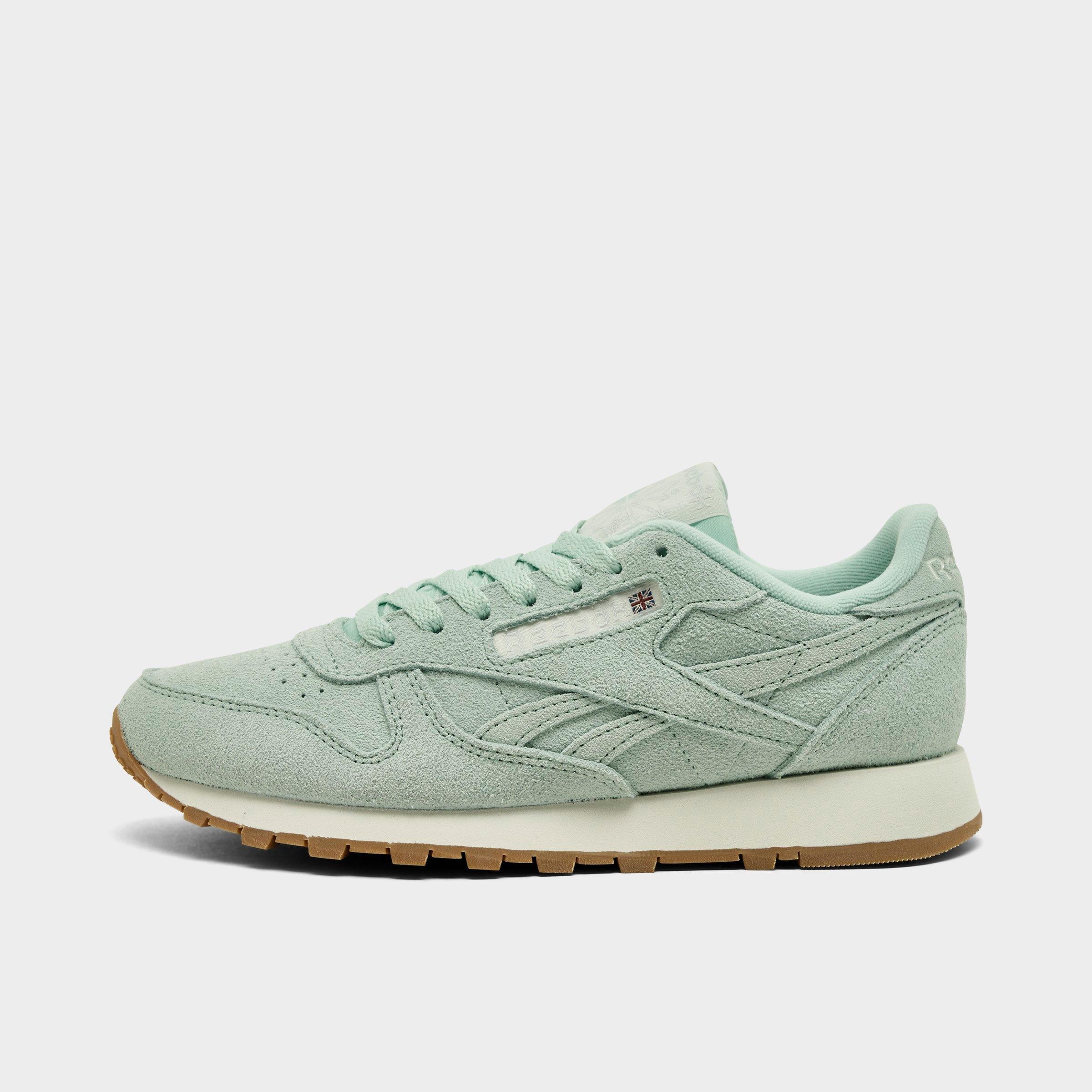 Reebok Women's Classic Leather Casual Shoes in White/Pure Grey/Gum Size: 5.5