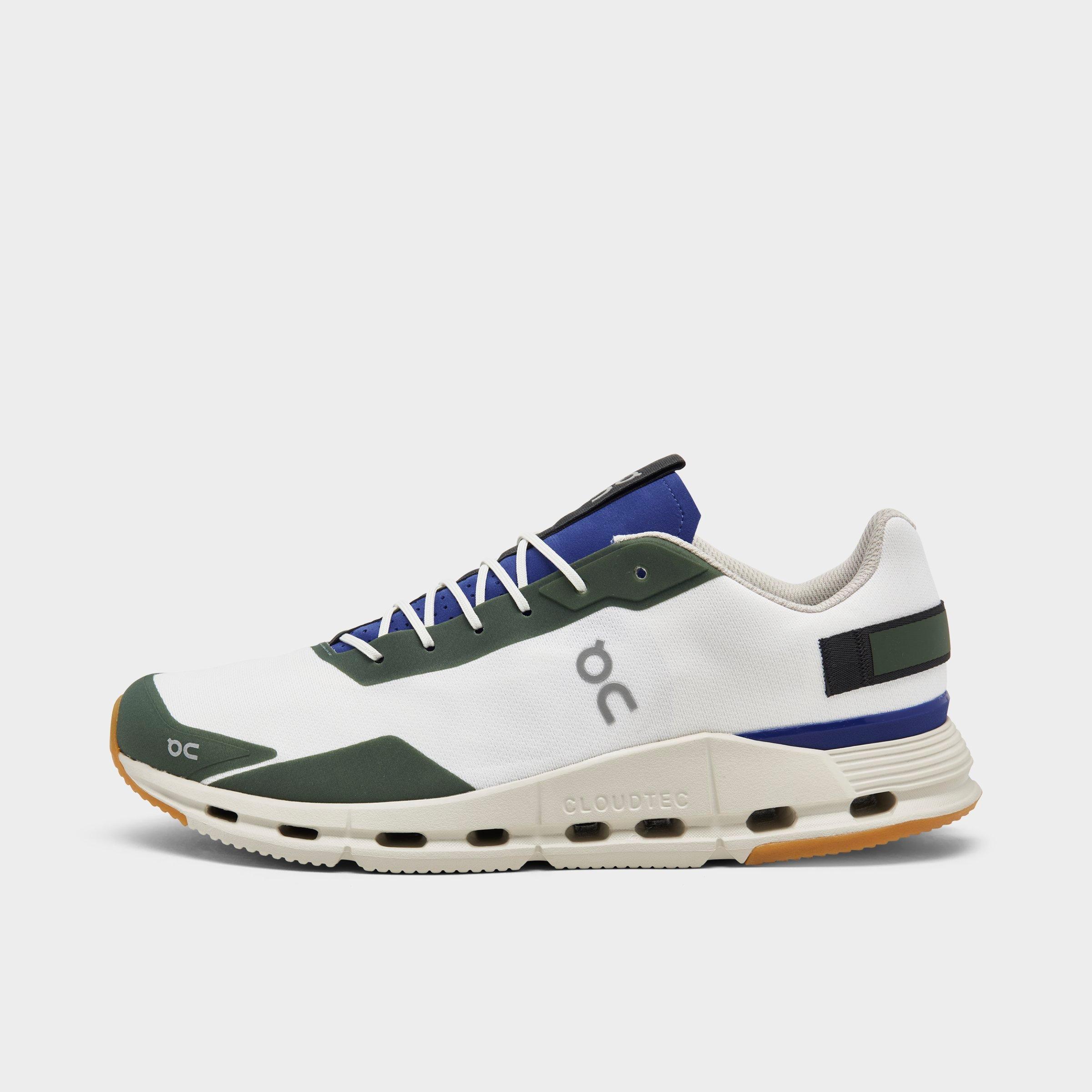 On Cloudnova Form Sneaker In White/indigo
