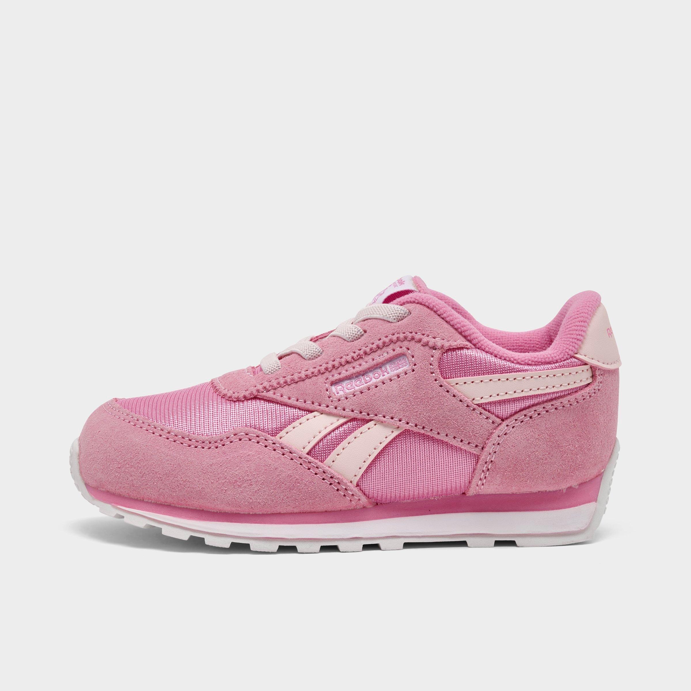 Reebok Kids Toddler Classic AZ Casual Shoes in Playful Pink/Pure Pink Size: 9.0