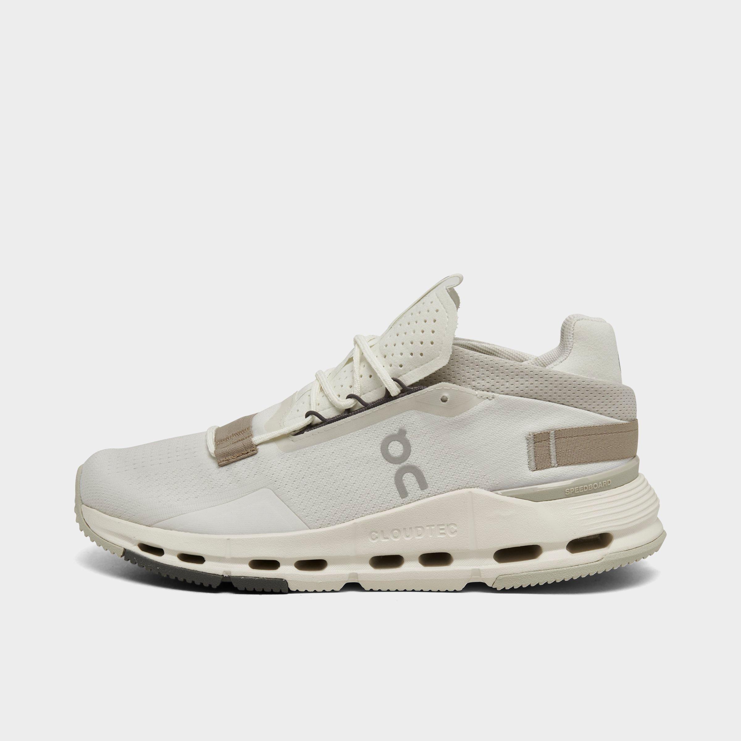 On Women's Cloudnova 2 Running Shoes in Off-White/Ice Size 5.0