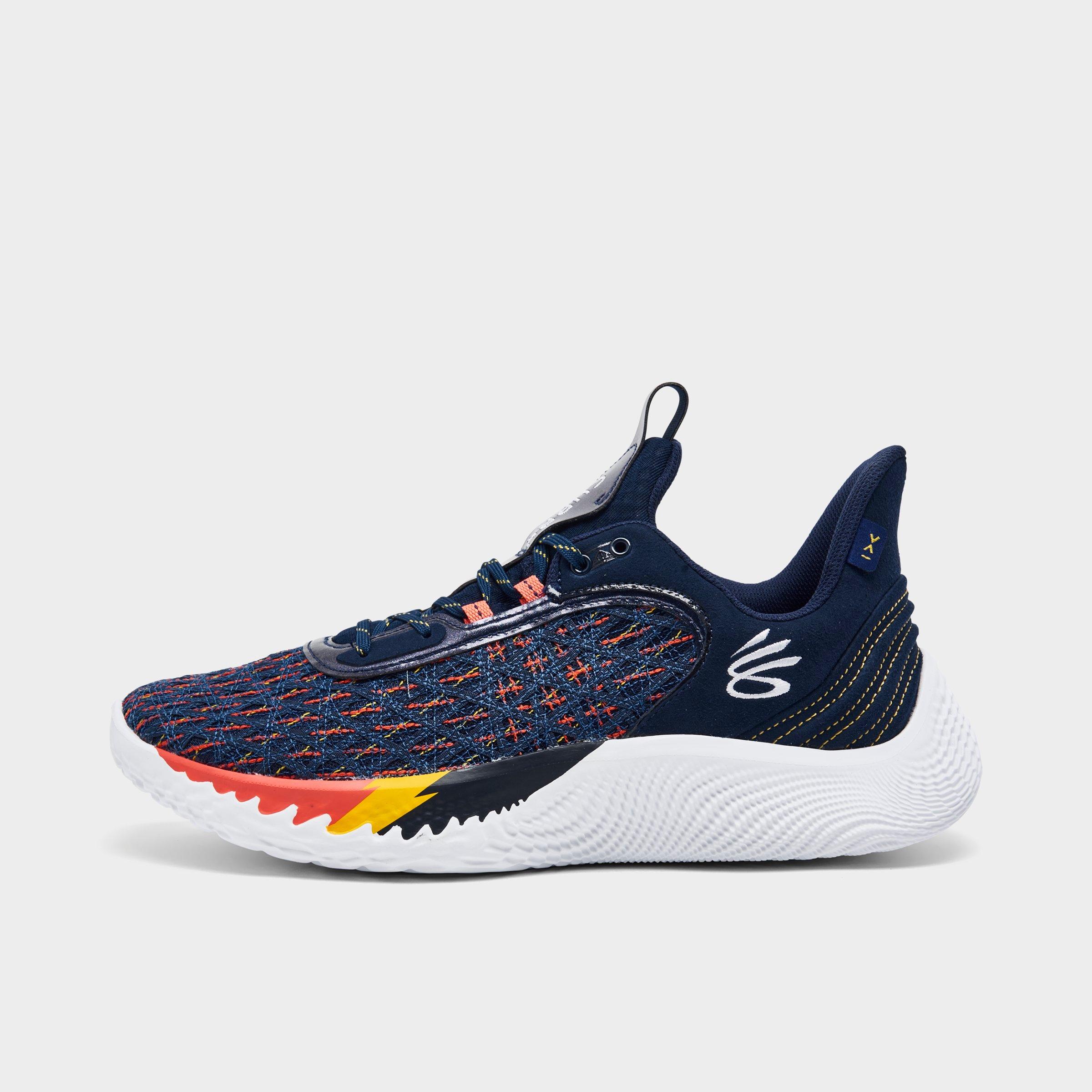 Under Armour Curry Flow 9 Basketball Shoes In Navy | ModeSens