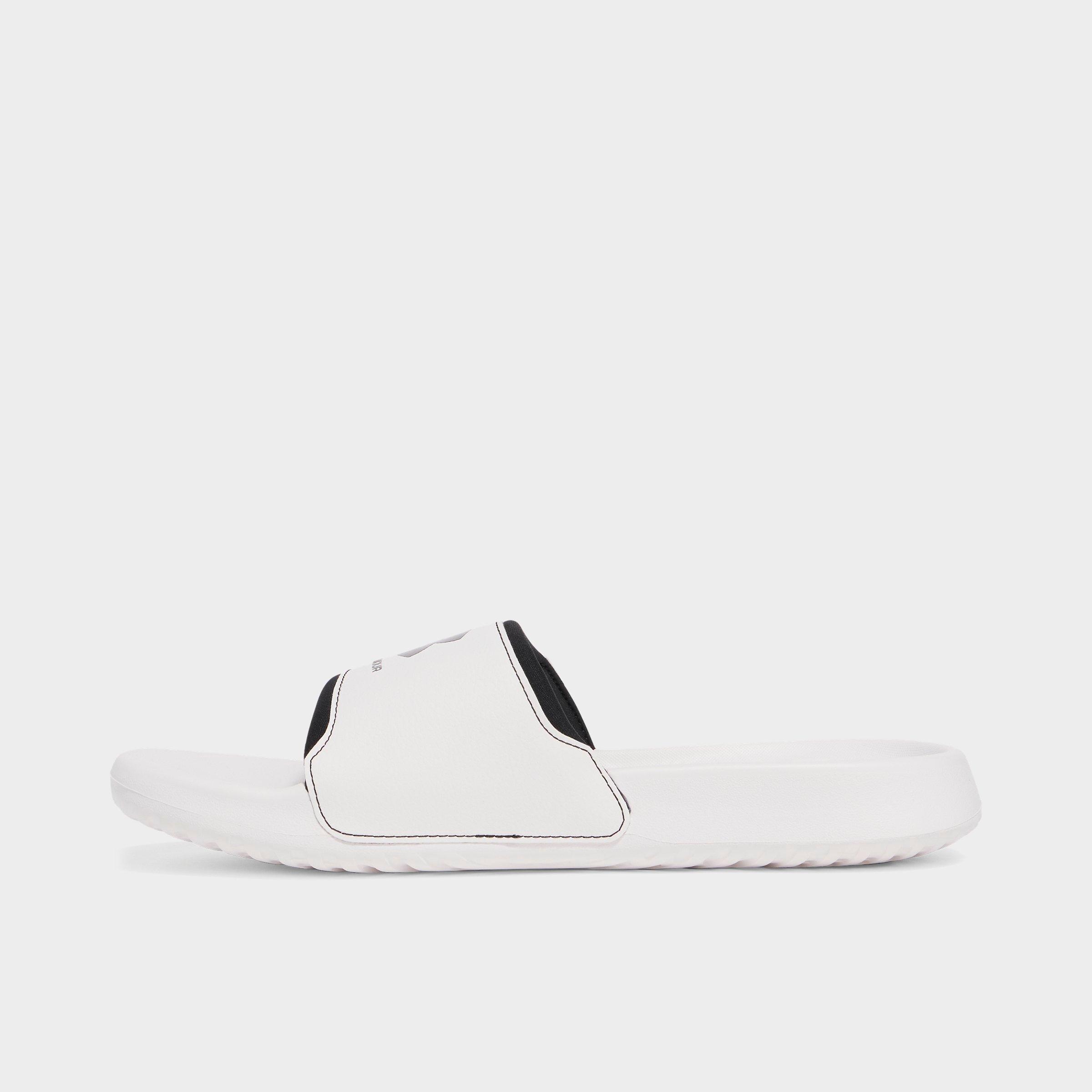 Under Armour Men's Ignite Select Slide Sandals in White/Black Size: 7.0