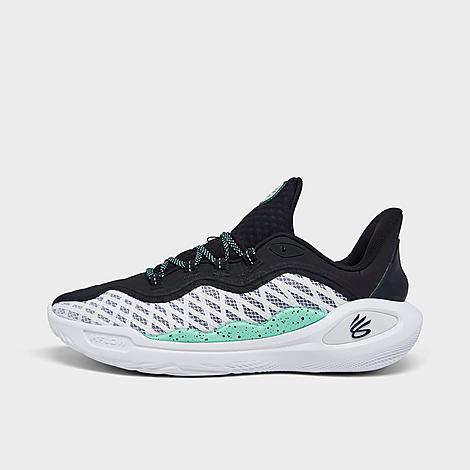 Under Armour Curry Flow 11 Basketball Shoes In White/black/black