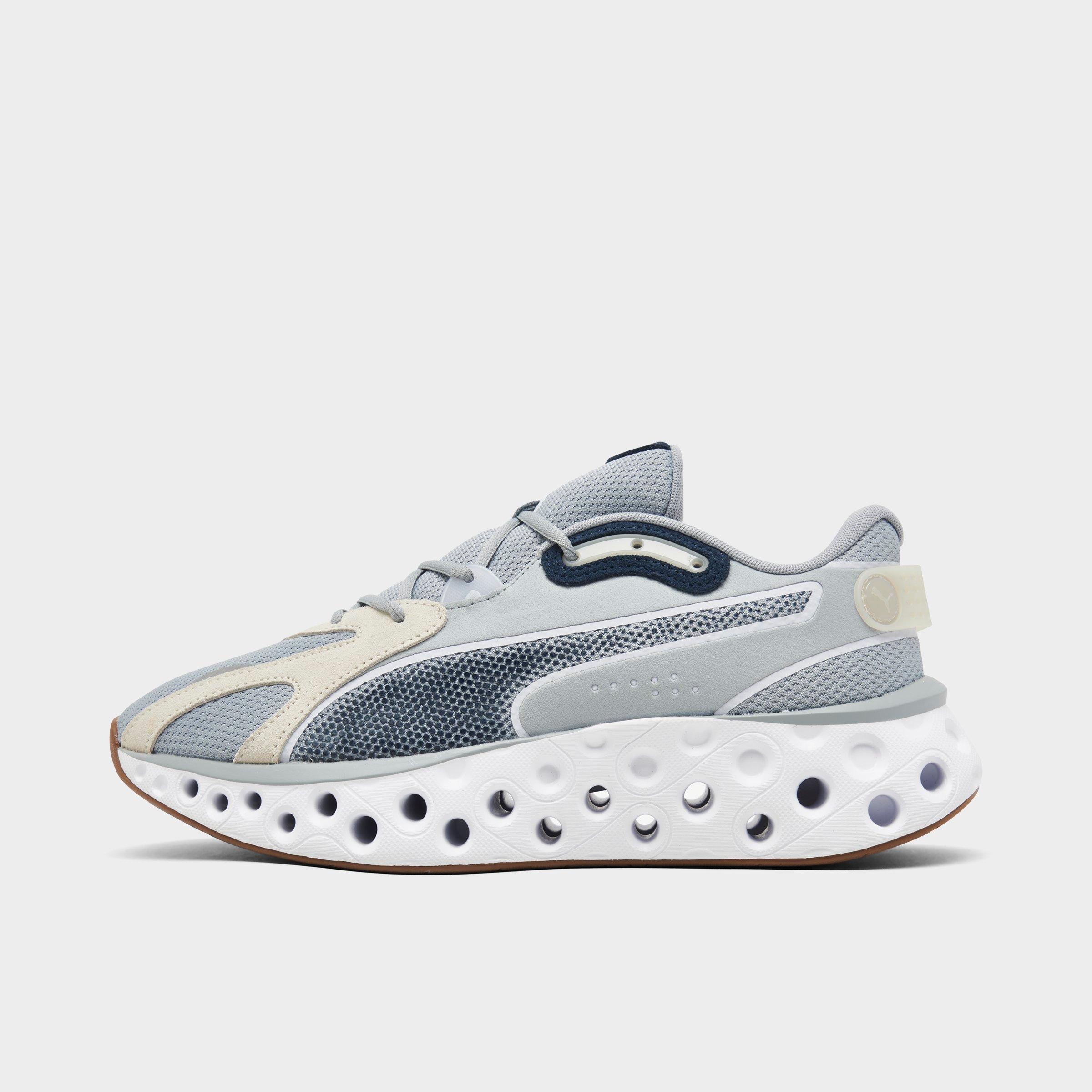 Men's Puma Softride Frequence Running Shoes in Cool Gray/Alpine Size: 7.5