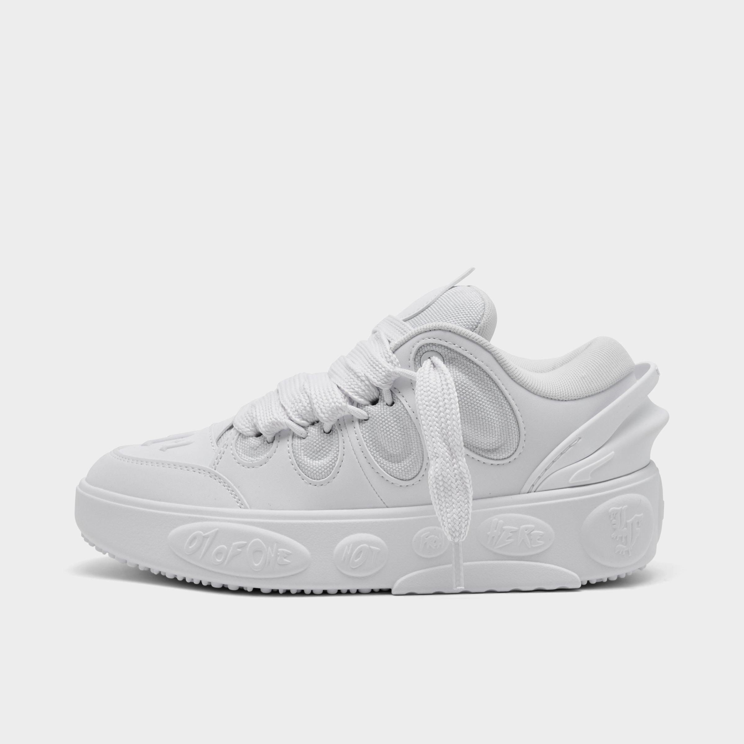 Big Kids Puma x LaMelo Ball LaFrancÃ© Skate Casual Shoes in White Size: 7.0