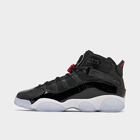 Nike Jordan Big Kids' 6 Rings Basketball Shoes In Black/gym Red/white