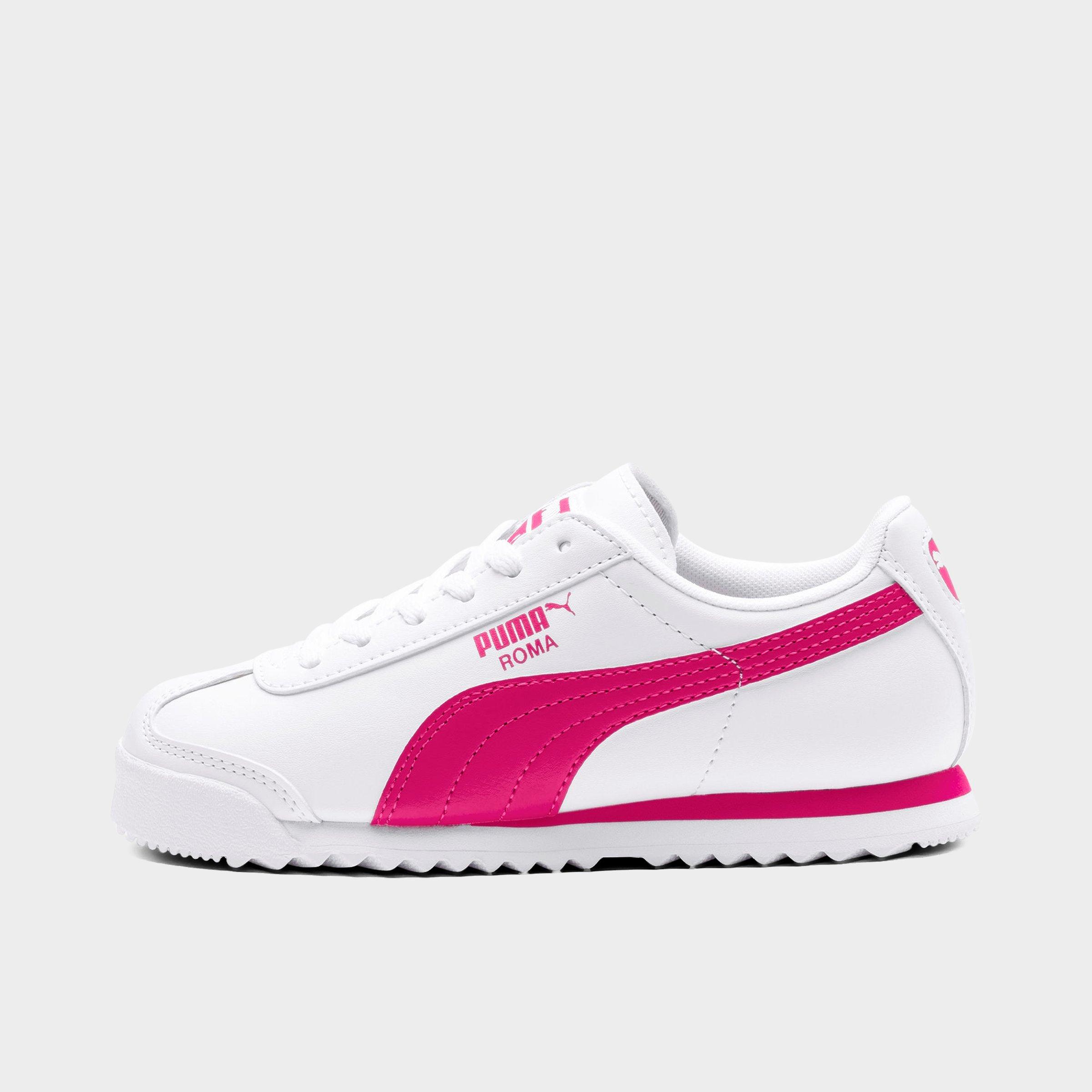 pink puma girl shoes