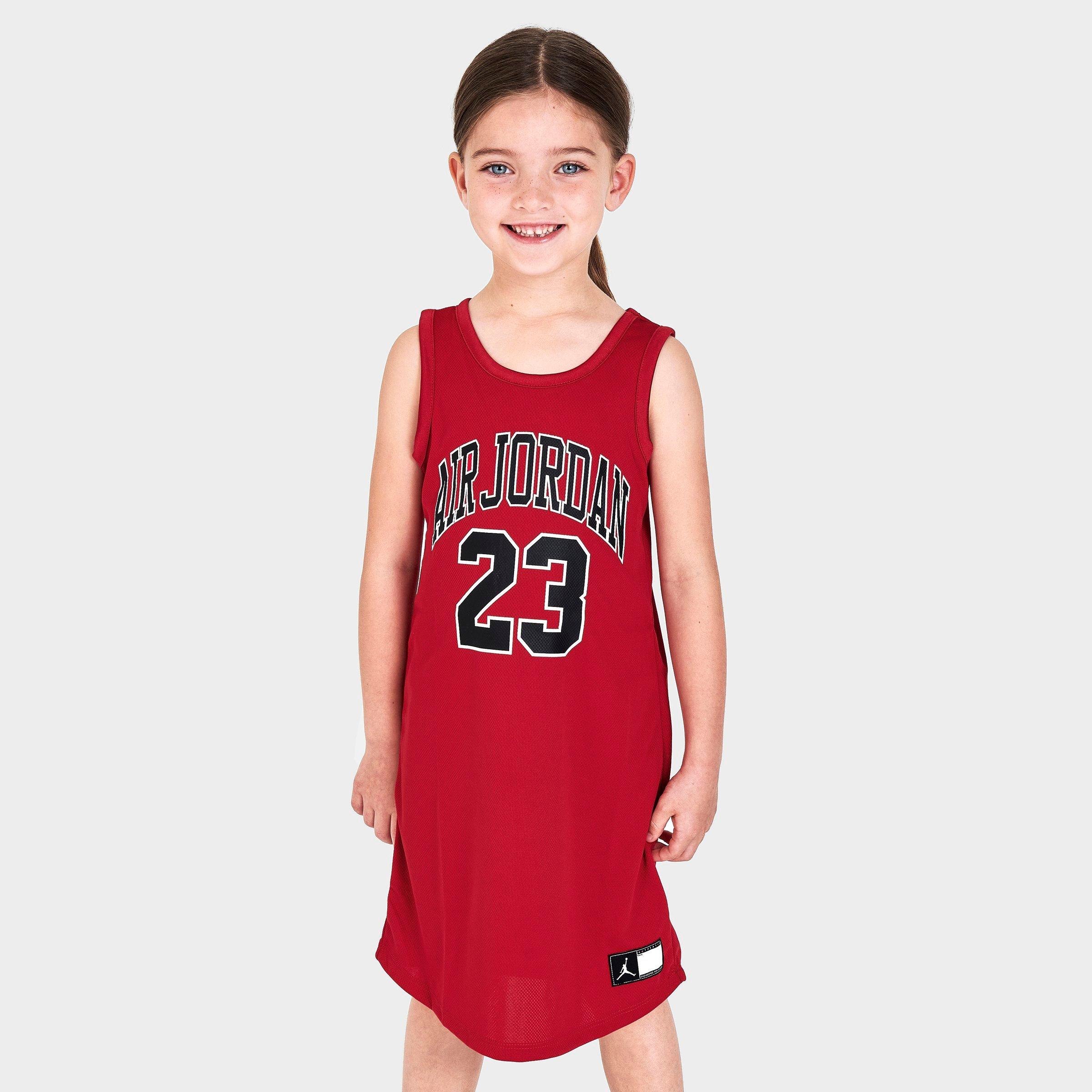 Shop Jordan Pre-School Jersey Dress 35B320-A9Y pink