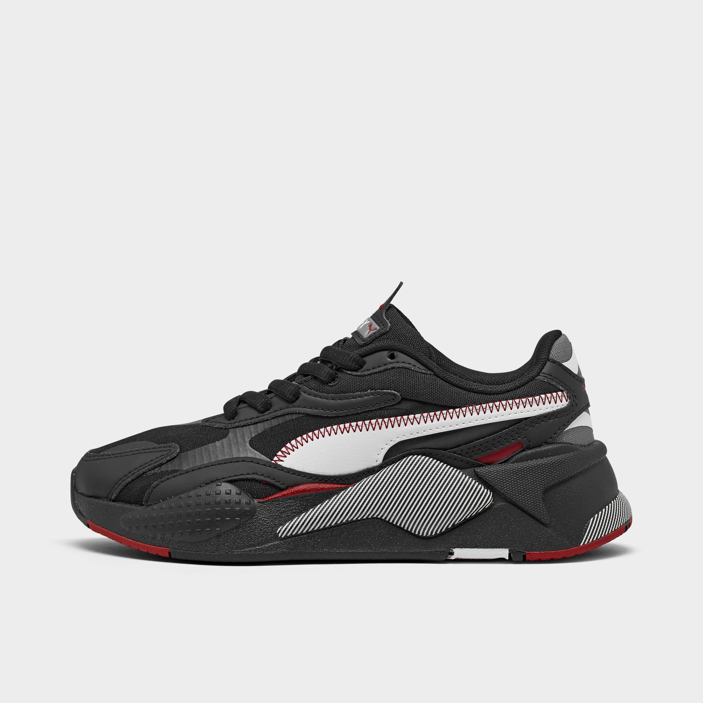 puma rsx red black