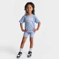 Girls' Little Kids' Nike T-Shirt and Bike Shorts Set| Finish Line