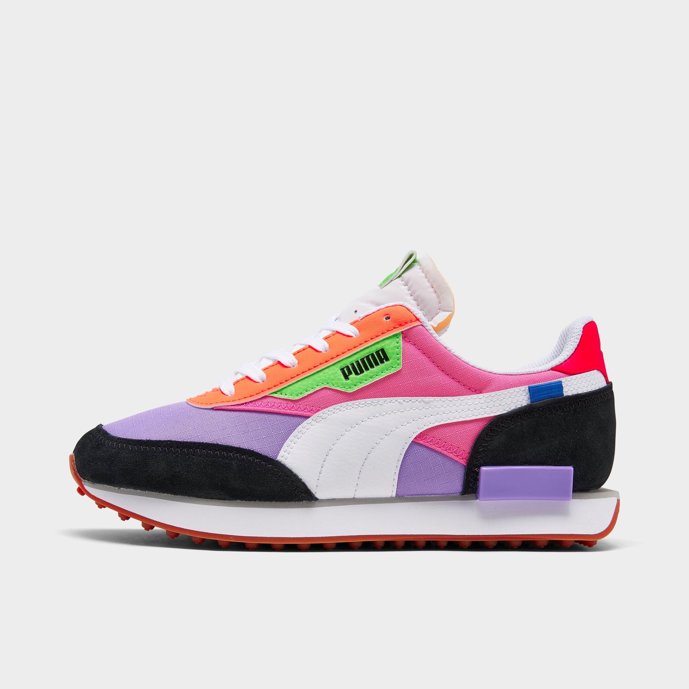 puma multicolor running shoes