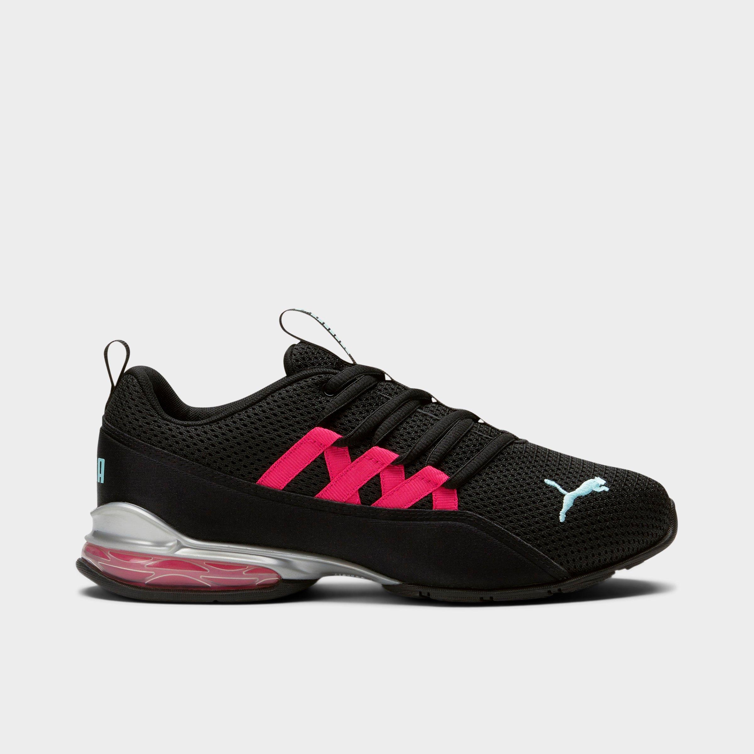 Puma Women's Riaze Prowl Pop Casual Training Shoes From Finish Line In  Black/bright Rose/gulf Stream