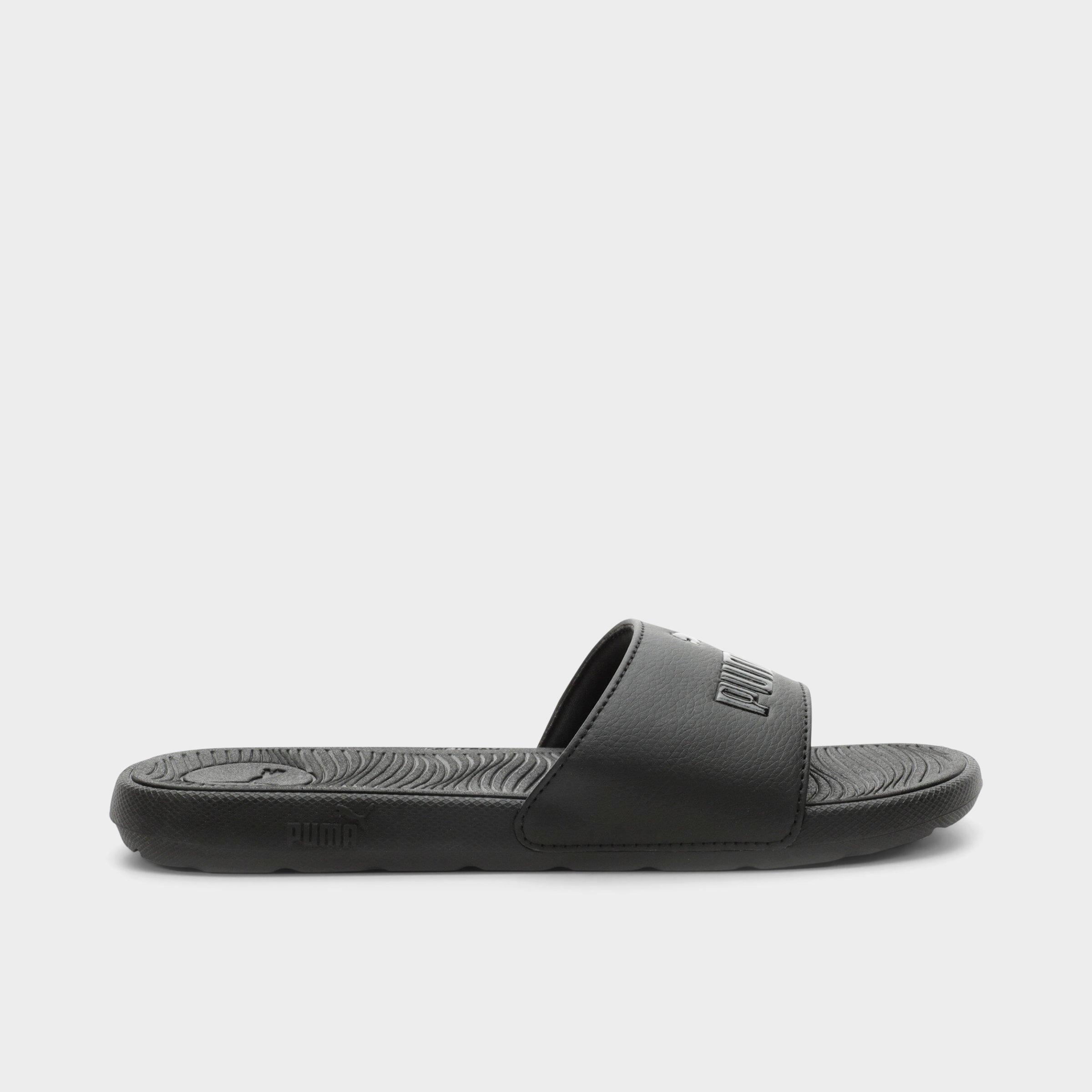Puma Cool Cat 2.0 Slide Sandal In  Black/ Black