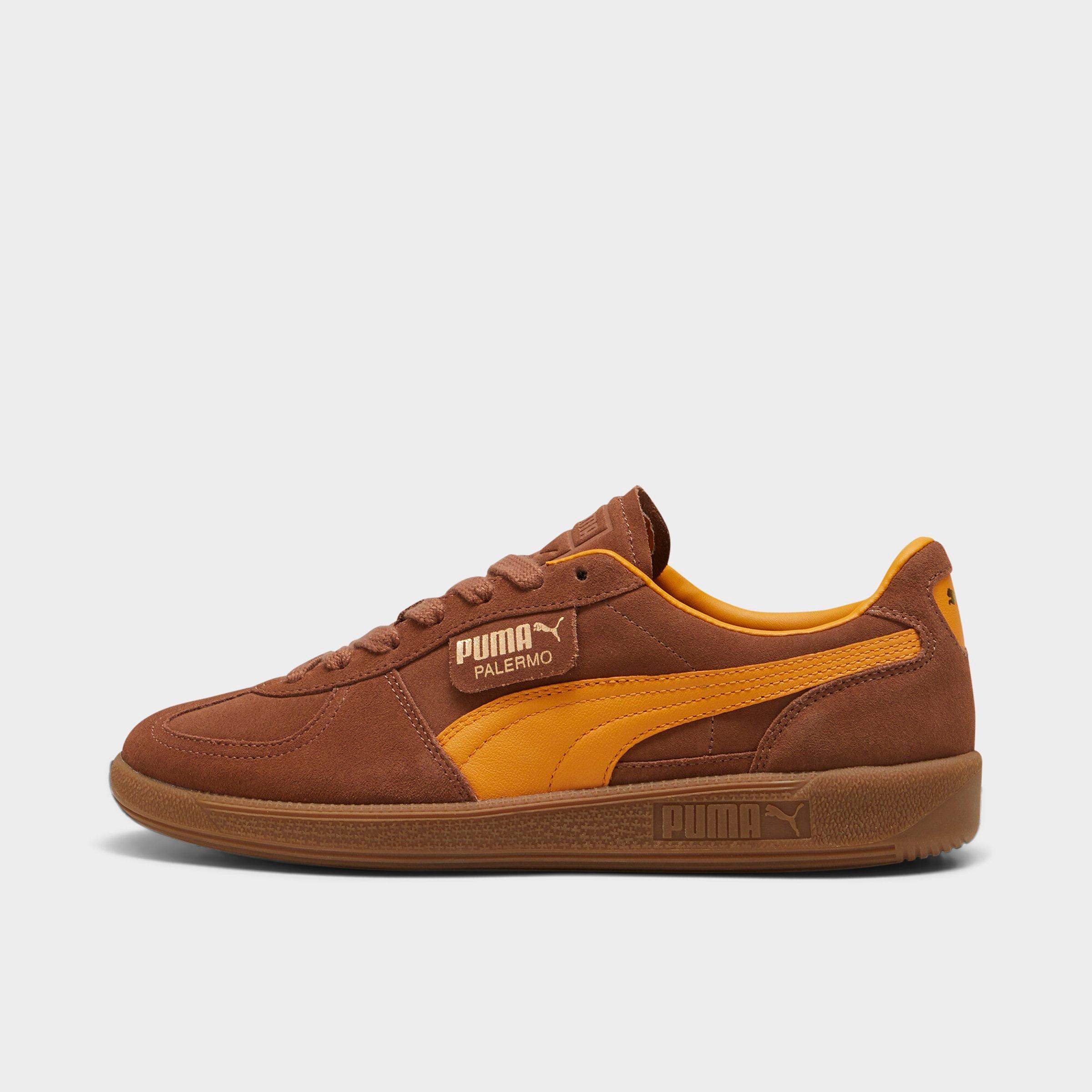 Puma Palermo Sneaker In Brown Mushroom/ginger Tea