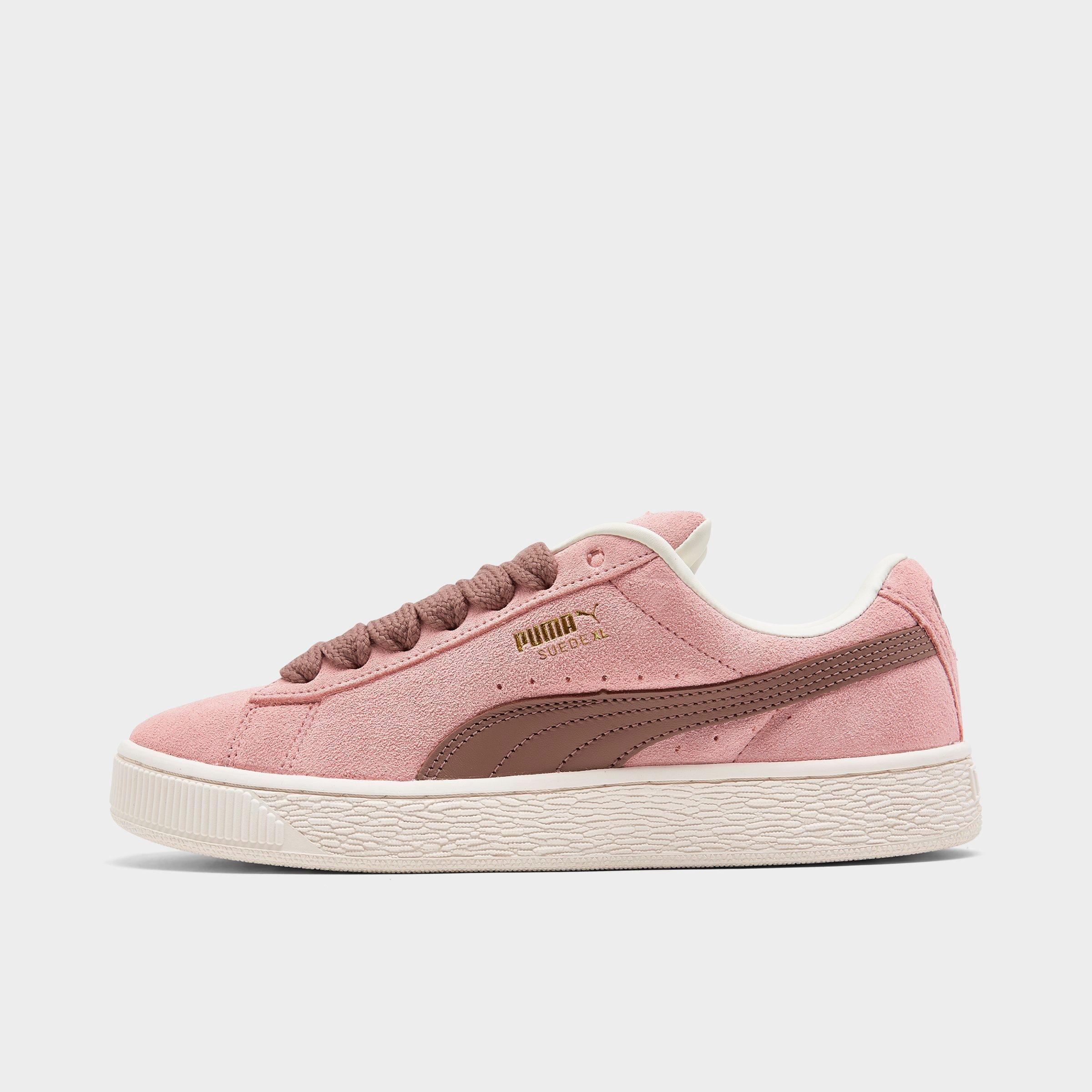 Shop Puma Women's Suede Xl Skate Casual Shoes In Pink/brown