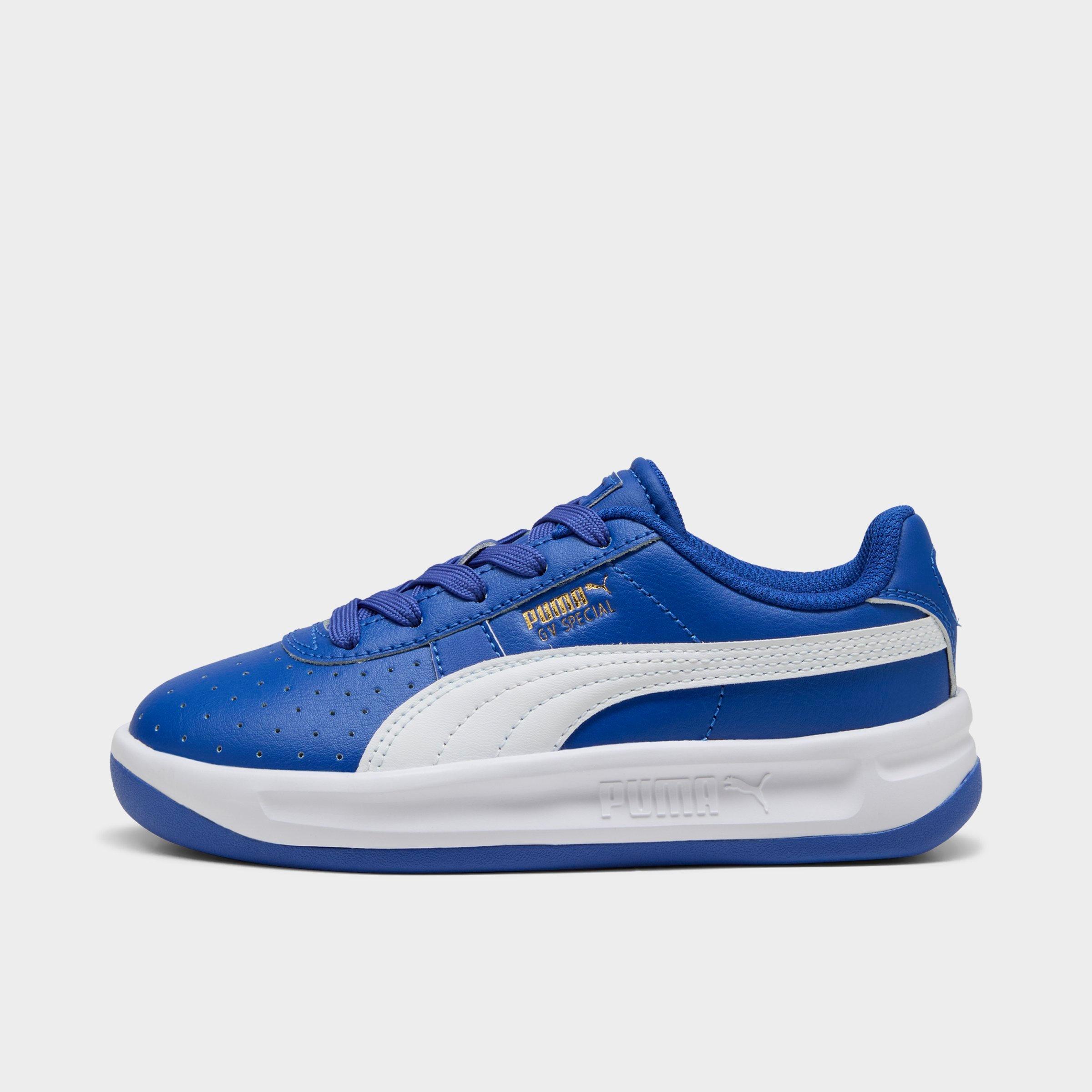Little Kids Puma GV Special Casual Shoes in Vivid Blue/Puma White Size: 1.0