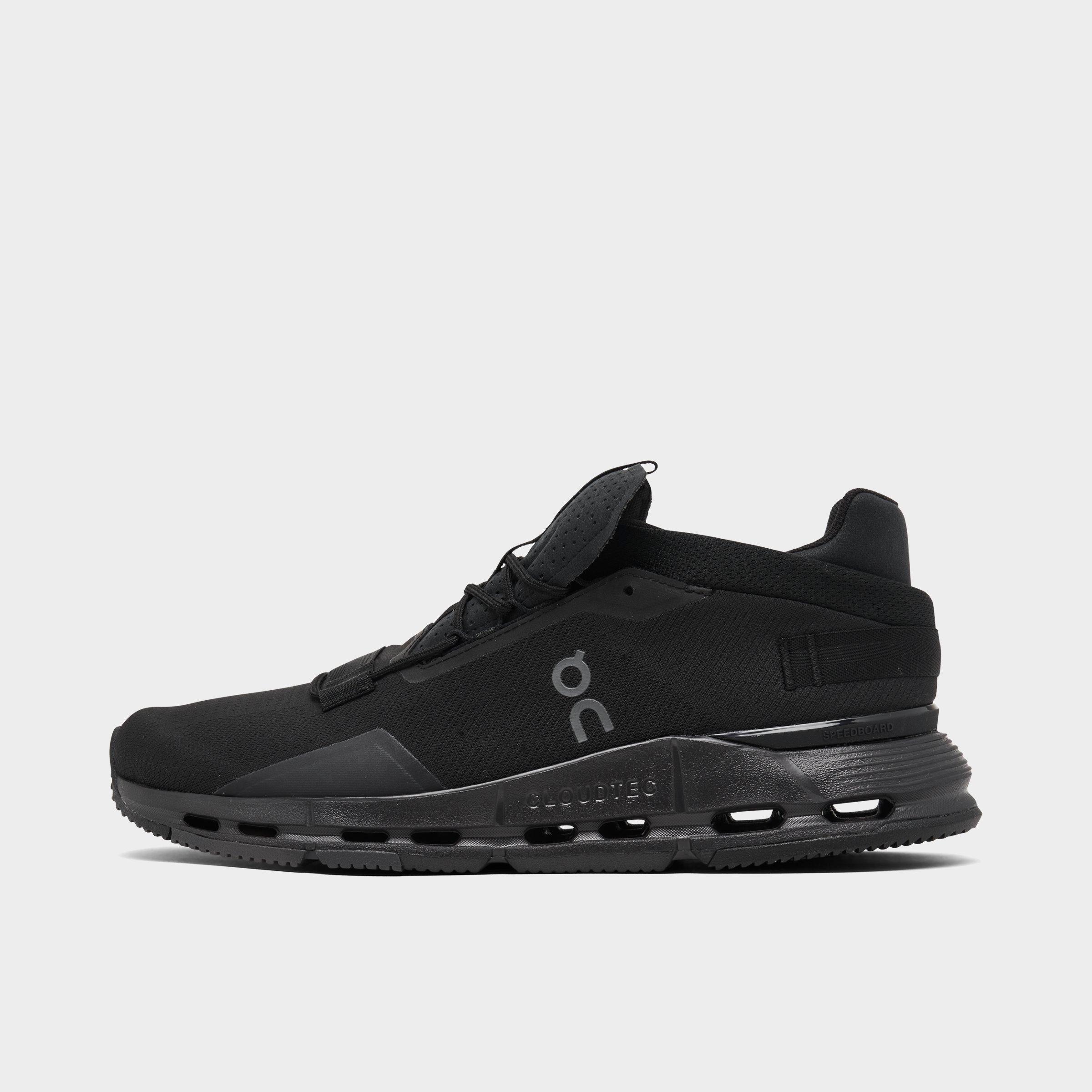 On Cloudnova 2 Running Shoes in Black/Black Size 7