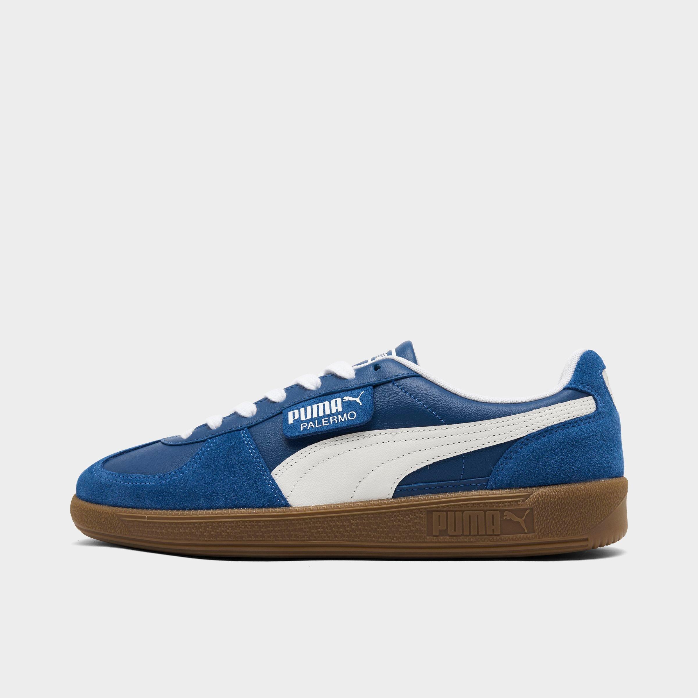 Puma Men's Palermo Casual Shoes in Blue/Clyde Royal Size 9.5 Leather/Suede