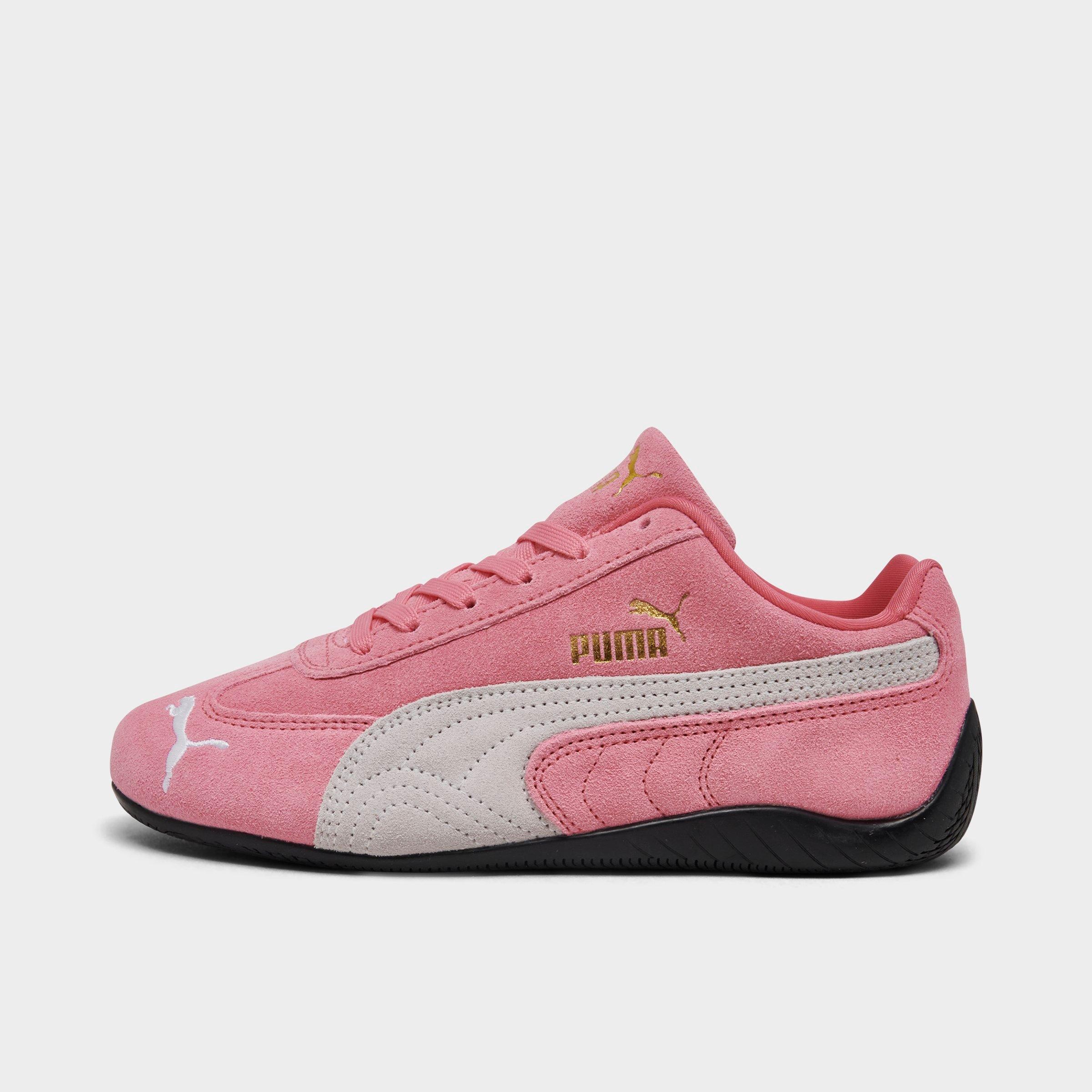 Girls' Little Kids Puma Speedcat OG Casual Shoes in Pink/White/Black Size: 1.0