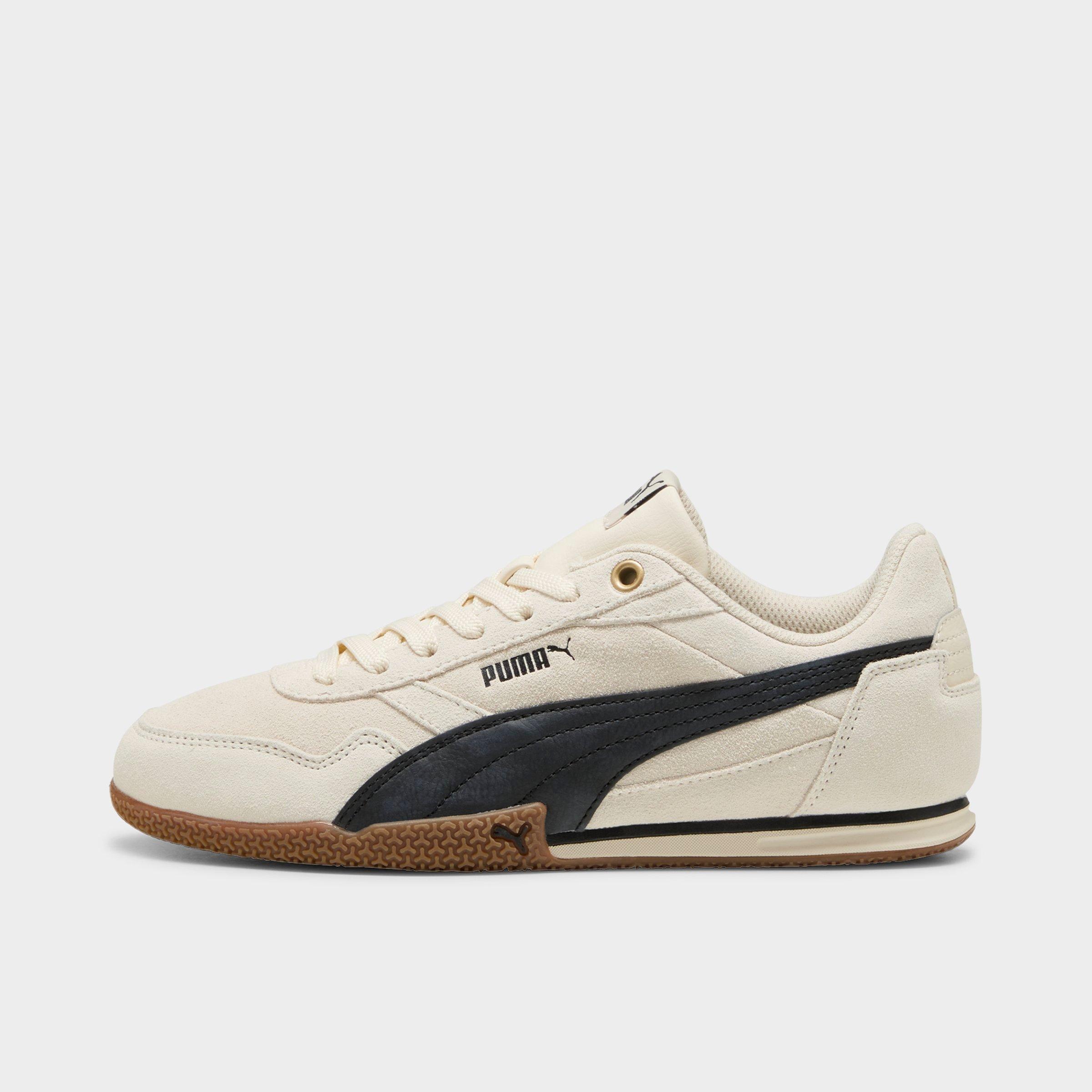 Women's Puma Bella Donna SD Casual Shoes in Alpine Snow/Puma Black Size: 5.5