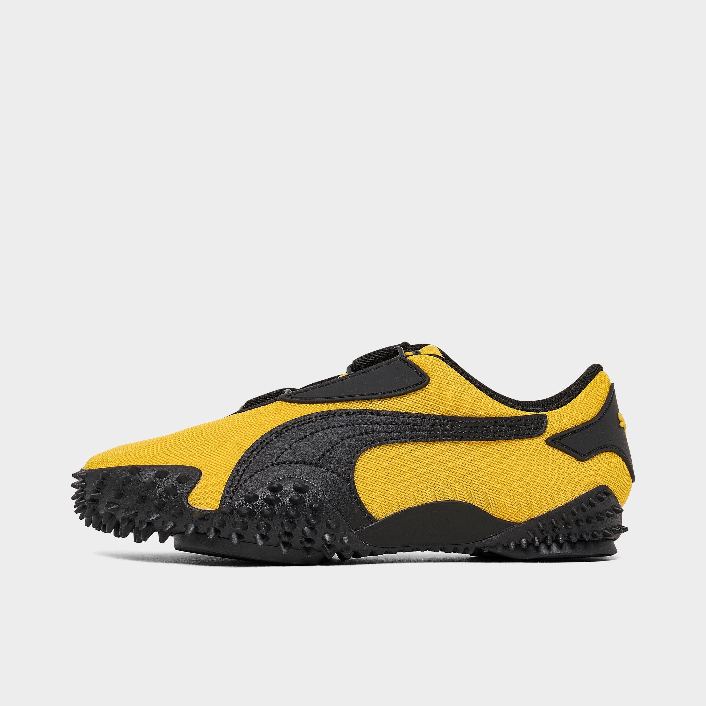 Women's Puma Mostro OG Prime Casual Shoes in Pelé Yellow/Puma Black Size: 5.5