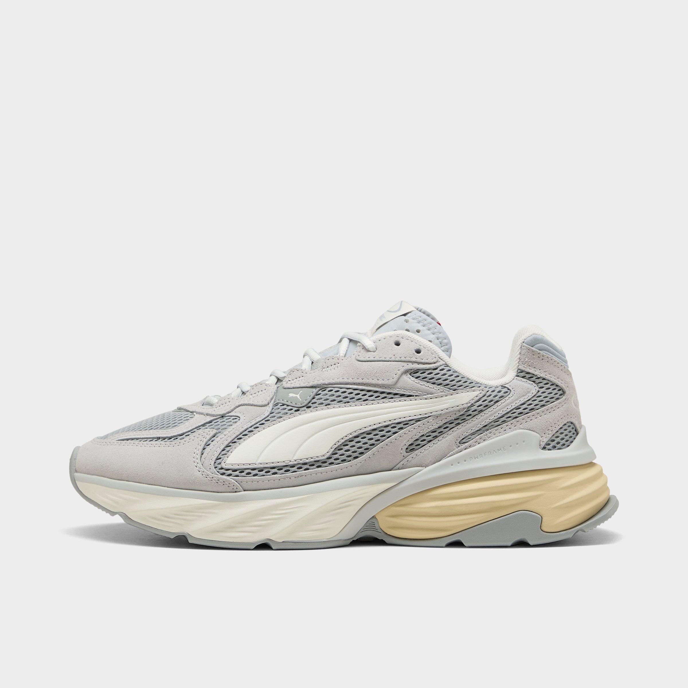 Men's Puma Fade LS Casual Shoes in Cool Light Grey/Warm White Size: 8.5