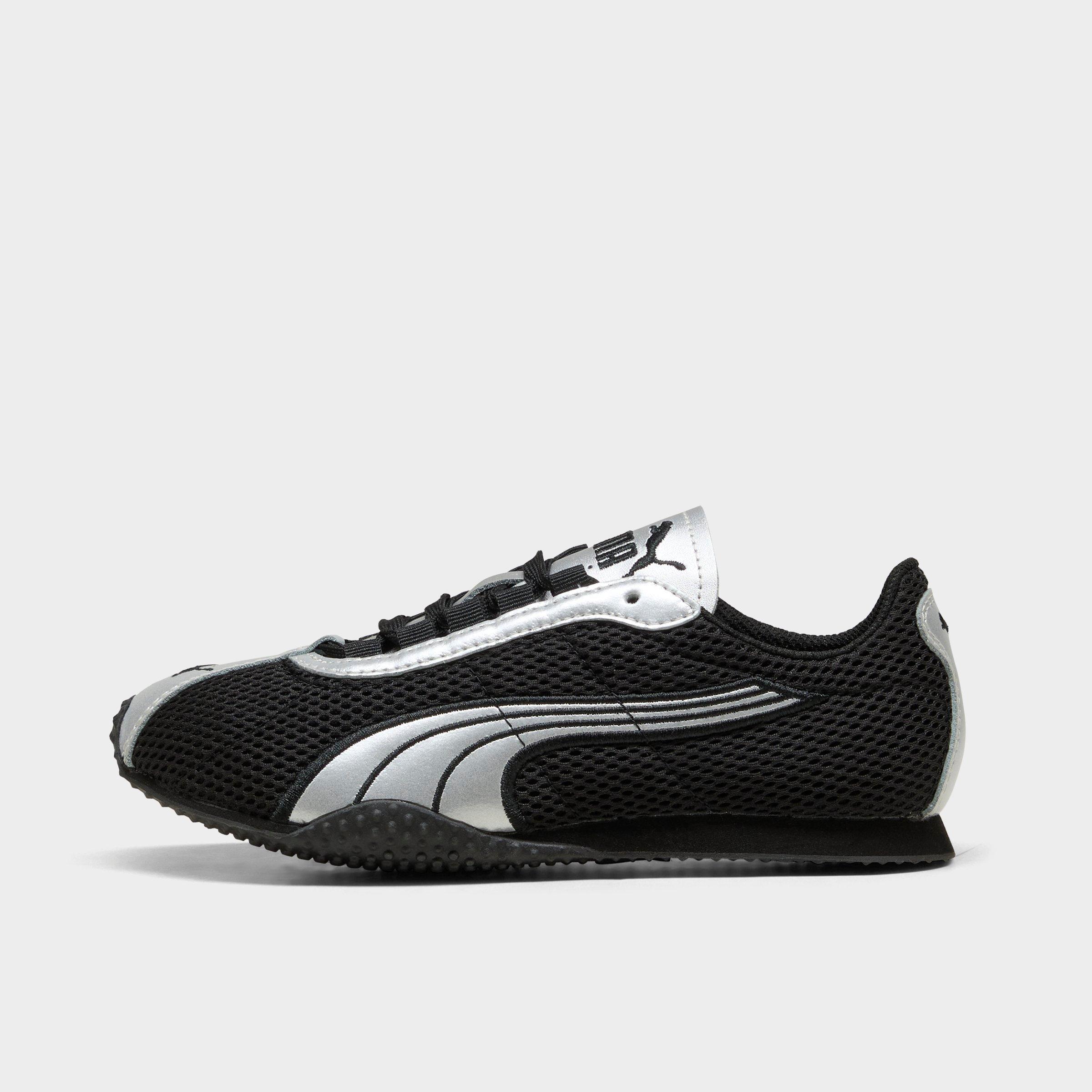 Big Kids Puma H-Street OG Casual Shoes in Puma Black/Puma Silver Size: 4.0
