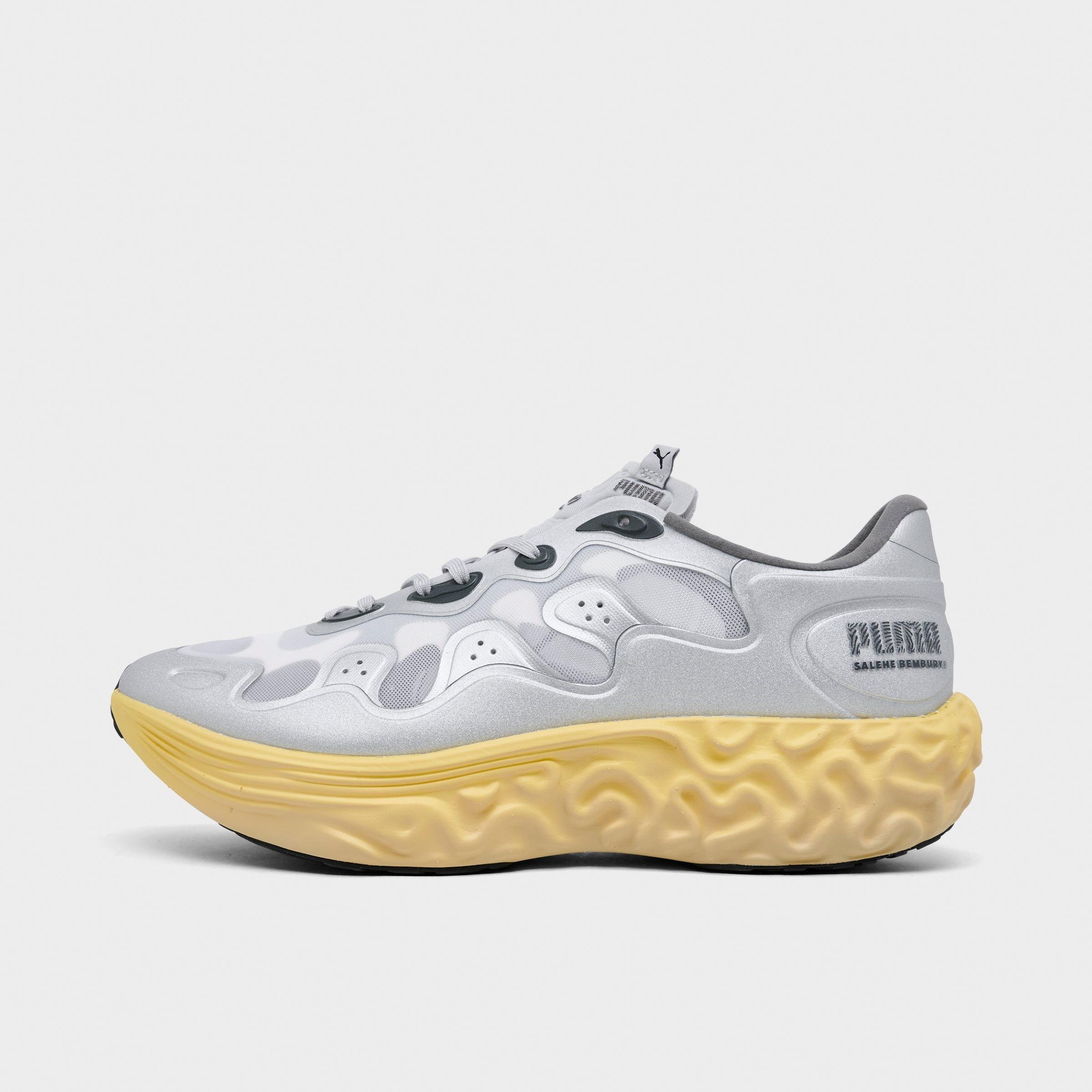 Men's Puma x Salehe Bembury Velum 2 Nitro Casual Shoes in Puma Silver/Chrome Size: 10.5