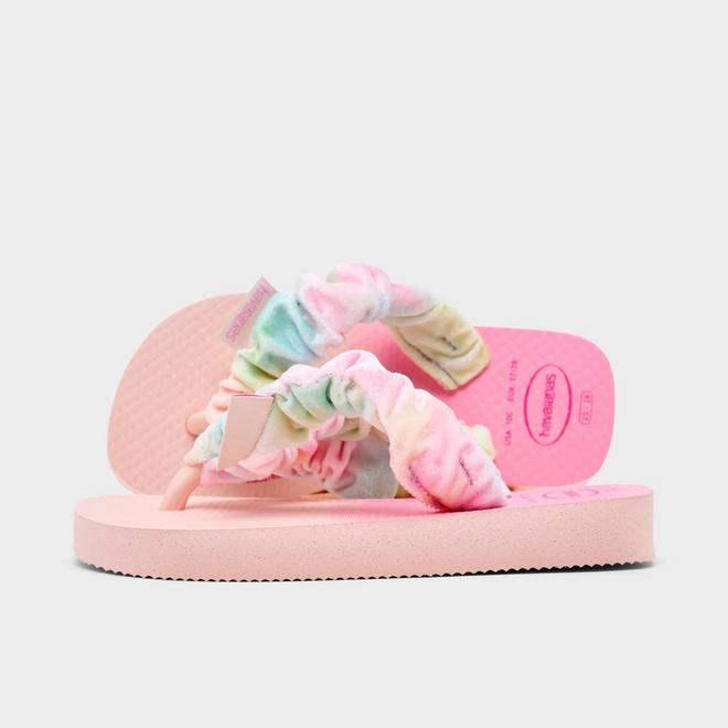 Girls' Little Kids' Havaianas Fluffy Flip-Flops