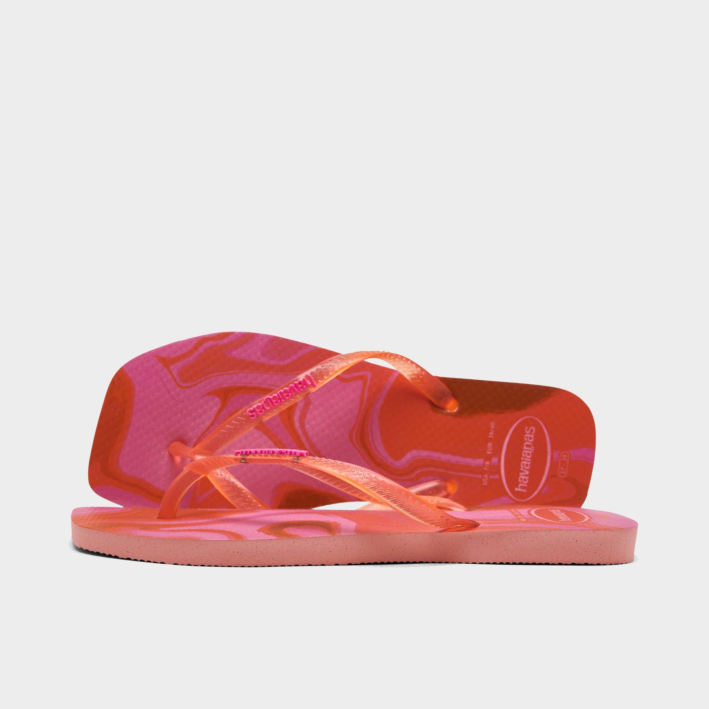 Havaianas Women's Slim Square Jelly Flip-Flop Sandals in Blossom Size: 7/8