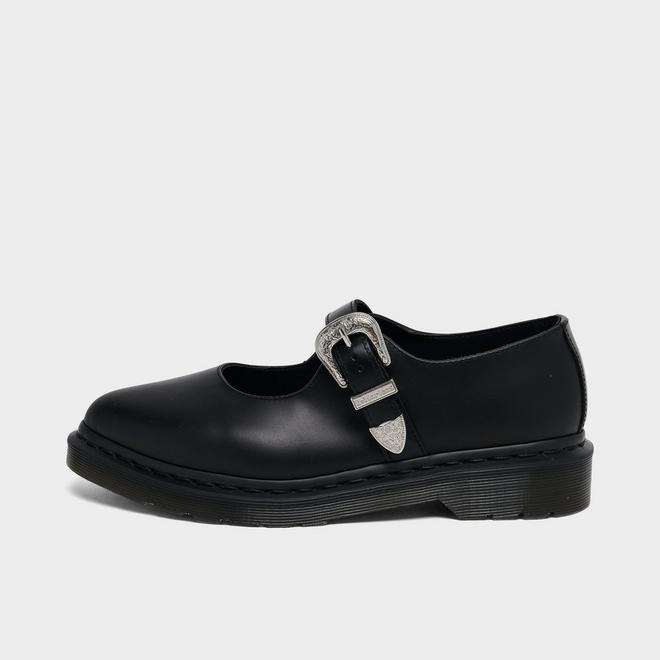 Women's Dr. Martens Elphie Buckle Atlas Mary Jane Leather Casual Shoes