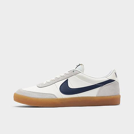 Shop Nike Men's Killshot 2 Leather Casual Shoes In Sail/midnight Navy/gum Yellow