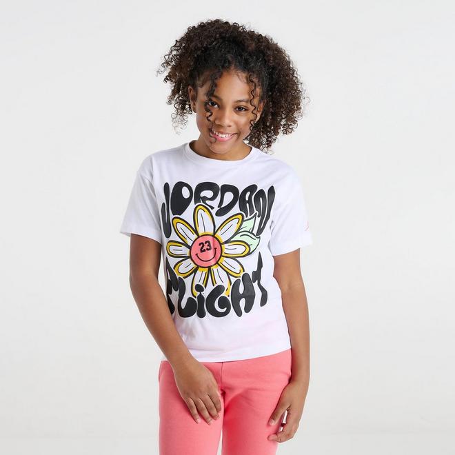 Girls' Big Kids' Jordan Flight Floral T-Shirt