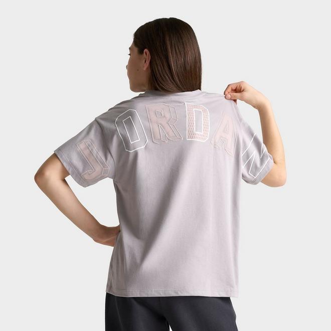 Girls' Big Kids' Jordan Letterman T-Shirt