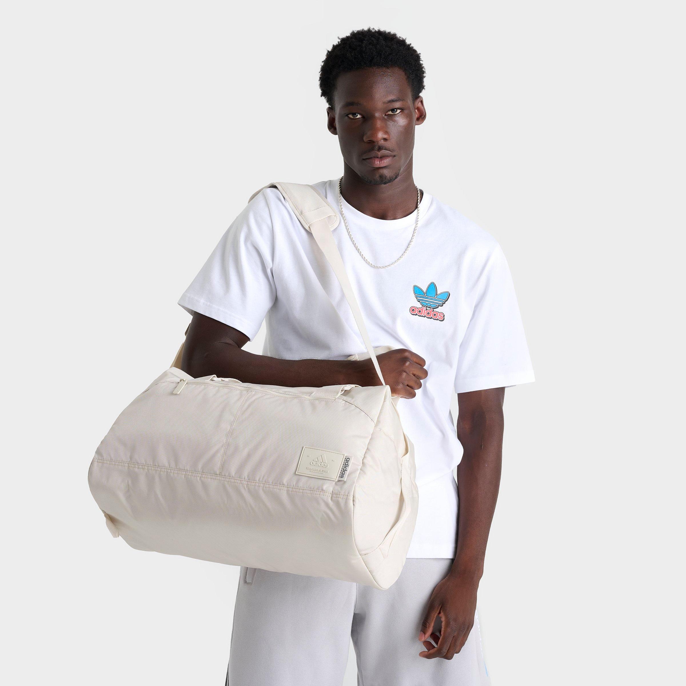 adidas Lounge Duffel Bag in Cream