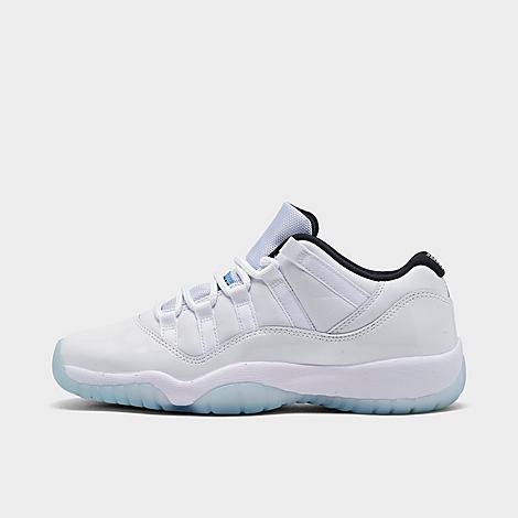 Nike Jordan Big Kids' Air Retro 11 Low Basketball Shoes In White/legend Blue/white/black