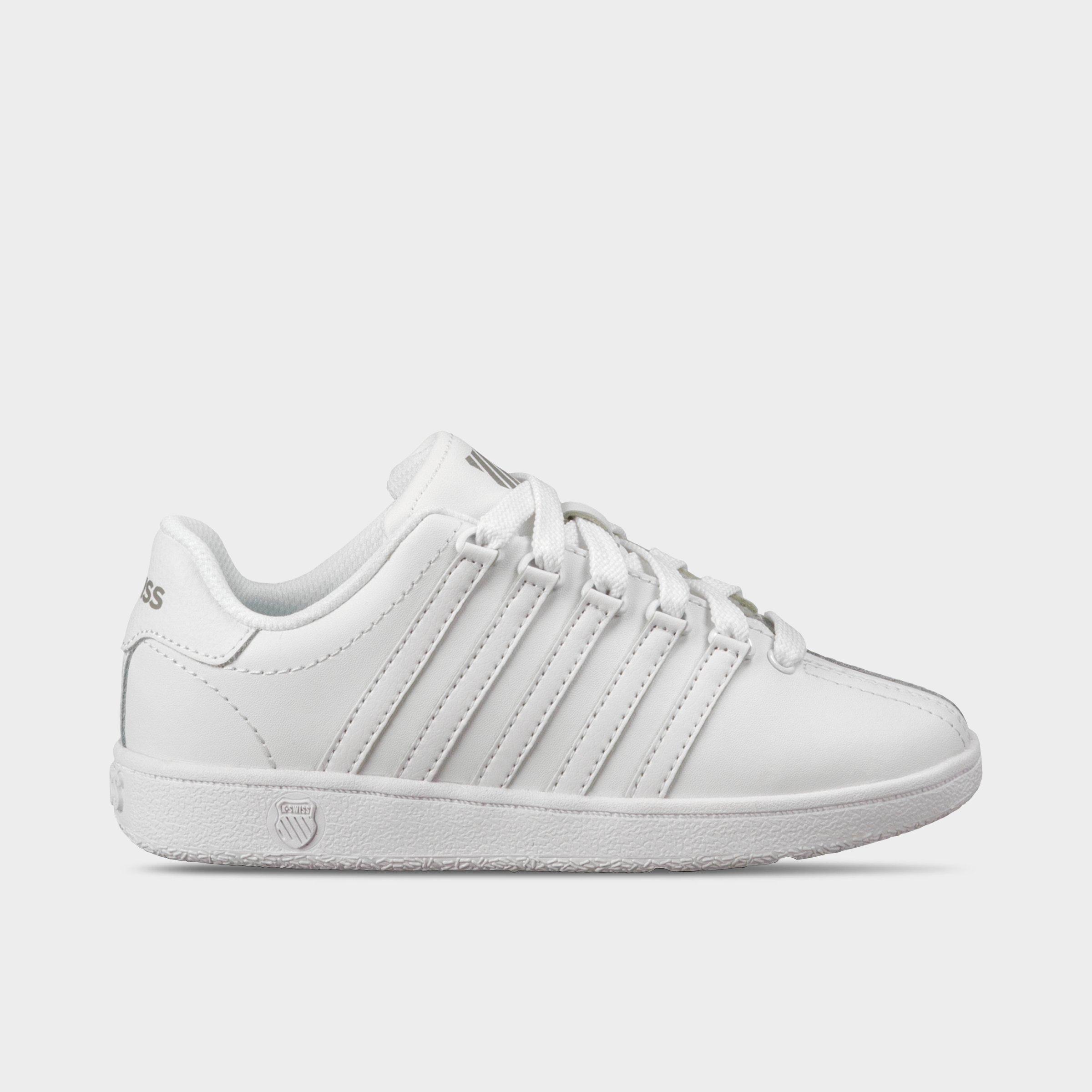 K-Swiss Little Kids Classic VN Casual Shoes in White Size: 10.5