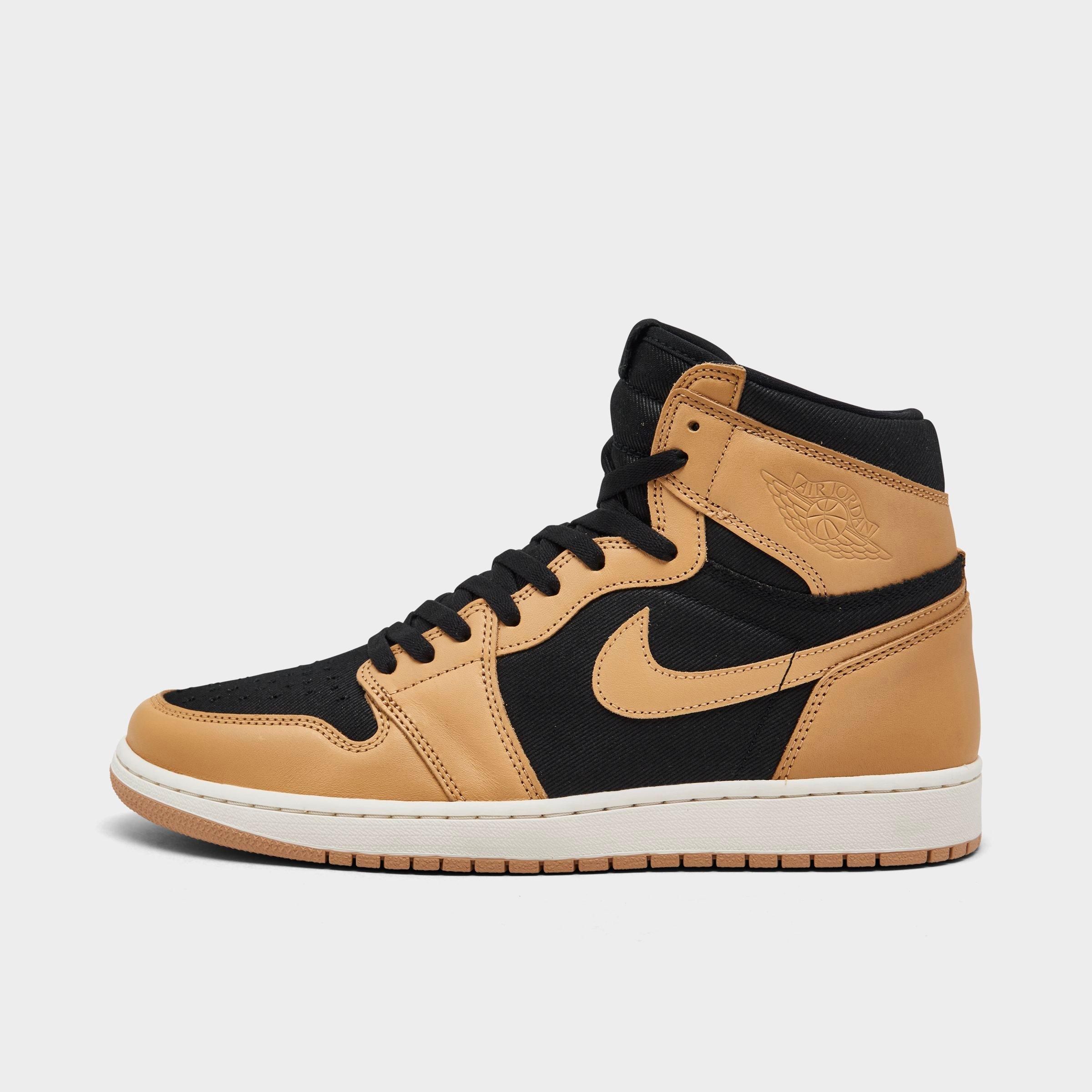 Nike Jordan Air Retro 1 High Og Casual Shoes Size 5.5 Leather/suede
