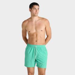 Men's Nike Swim Breaker Swoosh Link Lined Volley Swim Shorts