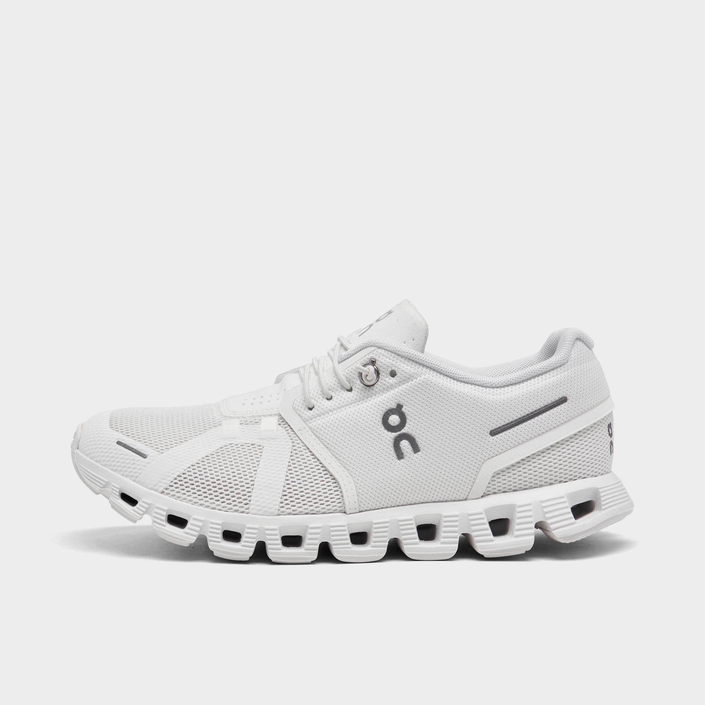 Shop On Women's Cloud 5 Running Shoes In Undyed White/white