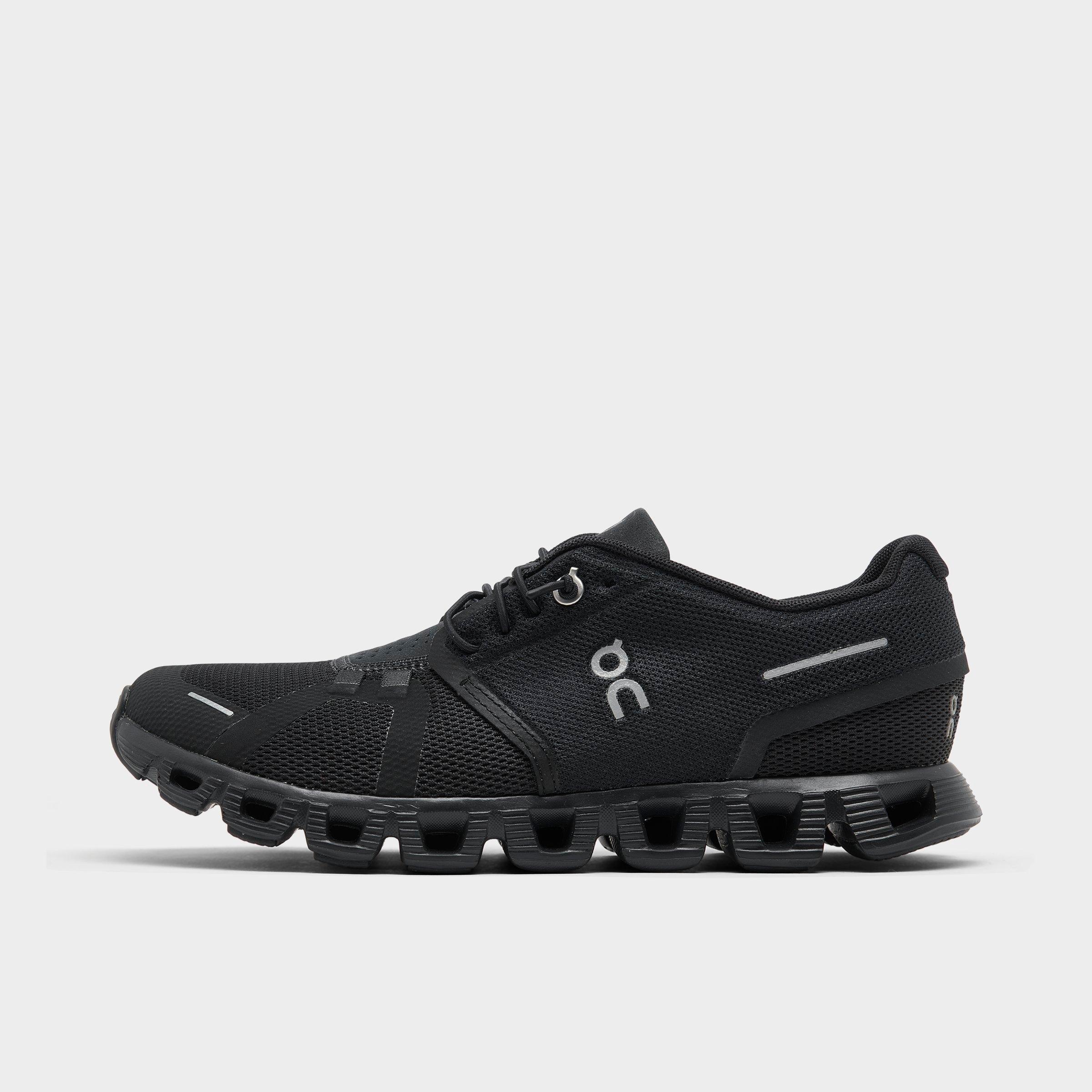 On Women's Cloud 5 Running Shoes in All Black Size: 5.0