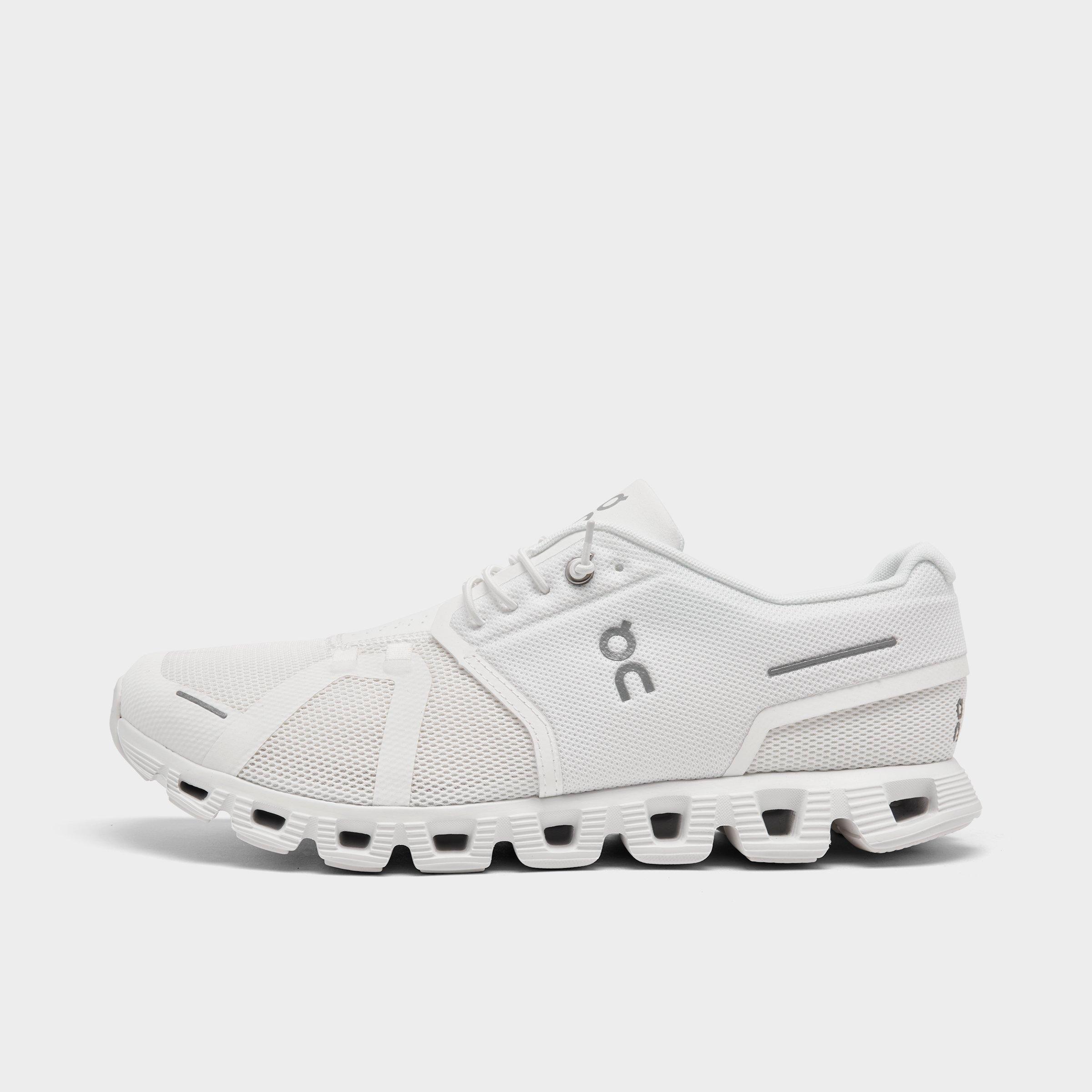 On Men's Cloud 5 Running Shoes in White Size: 7.5