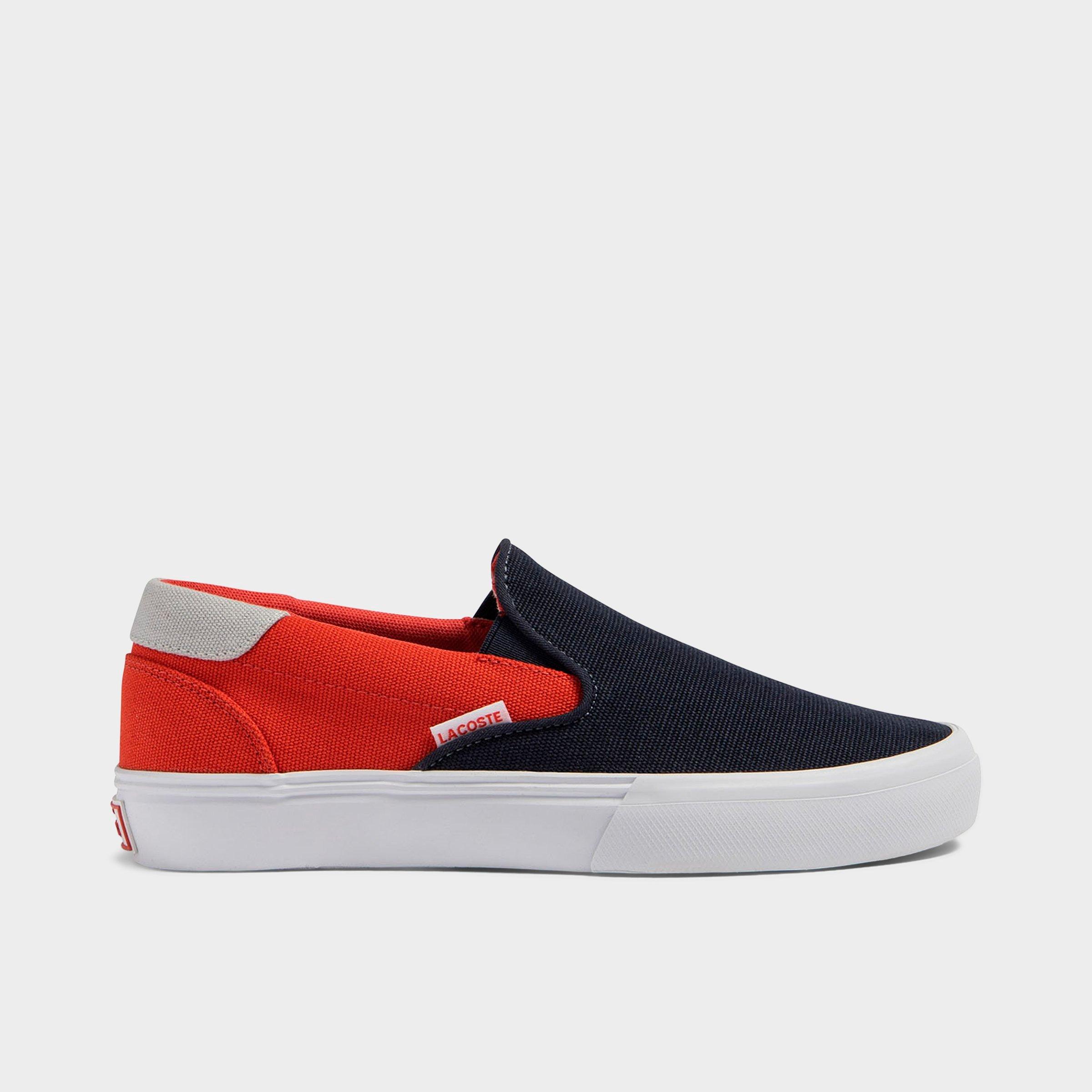 Lacoste Big Kids Jump Serve Slip-On Casual Shoes in Navy Size: 3.0